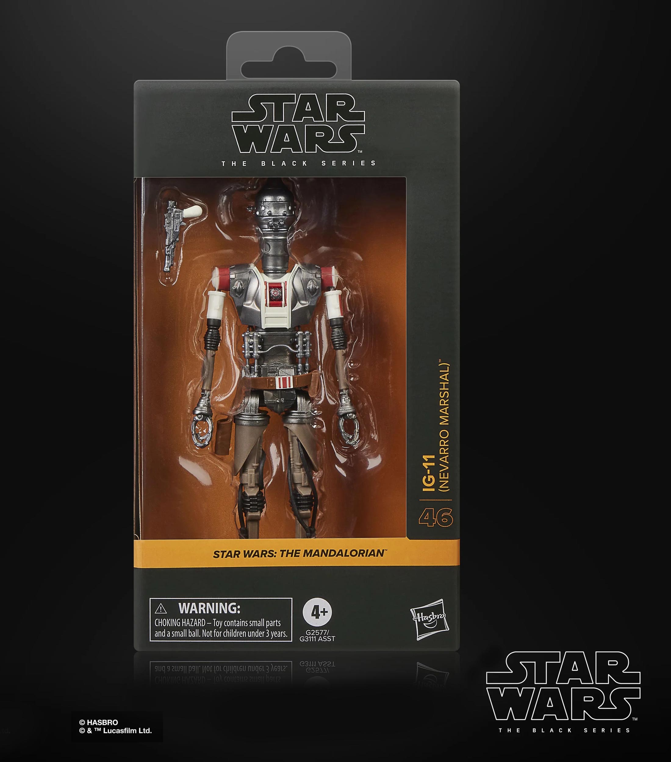 Figura de Acción The Black Series - IG-11 (Nevarro Marshal)