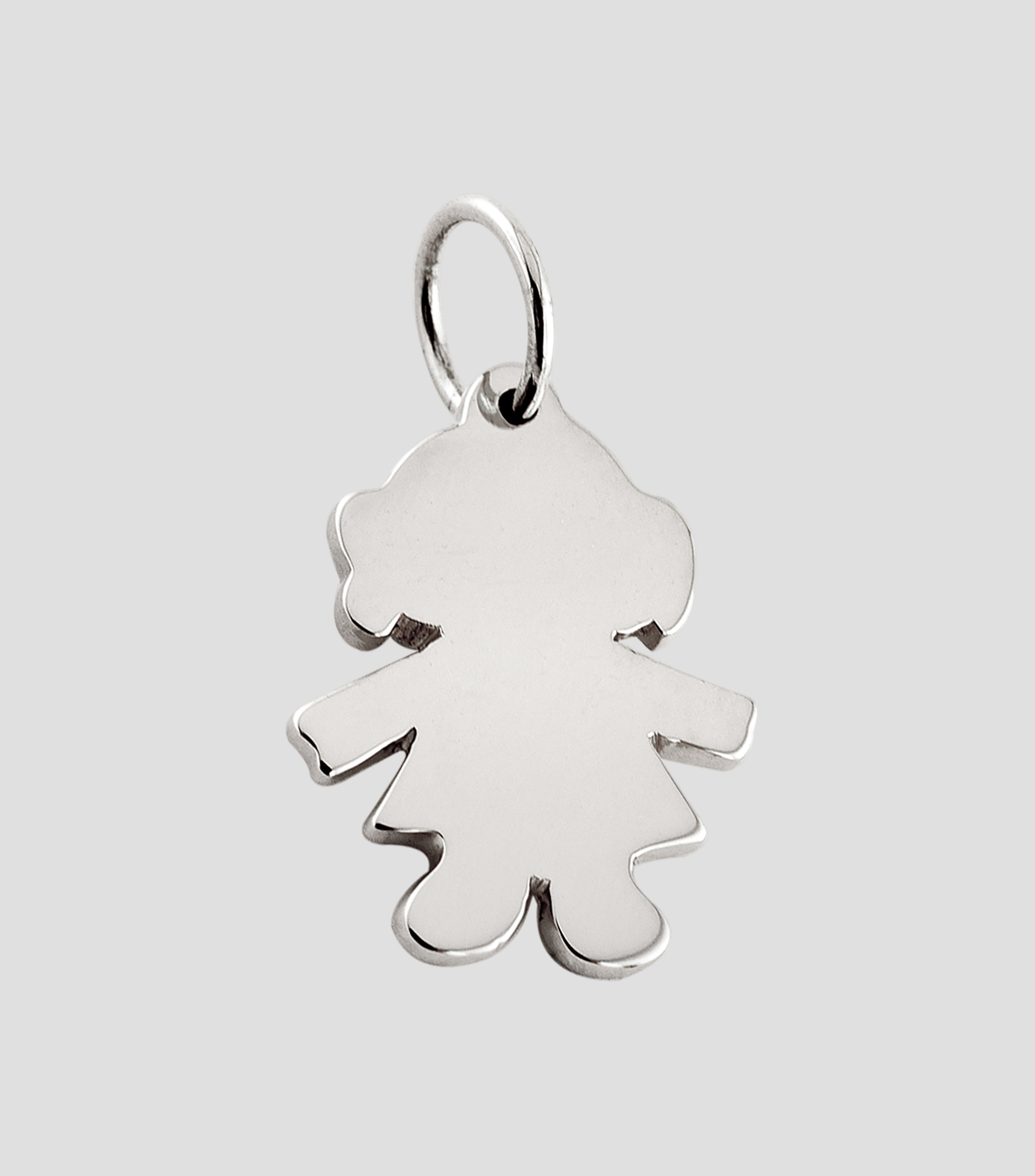 Dije en plata Nina Mini Unisex