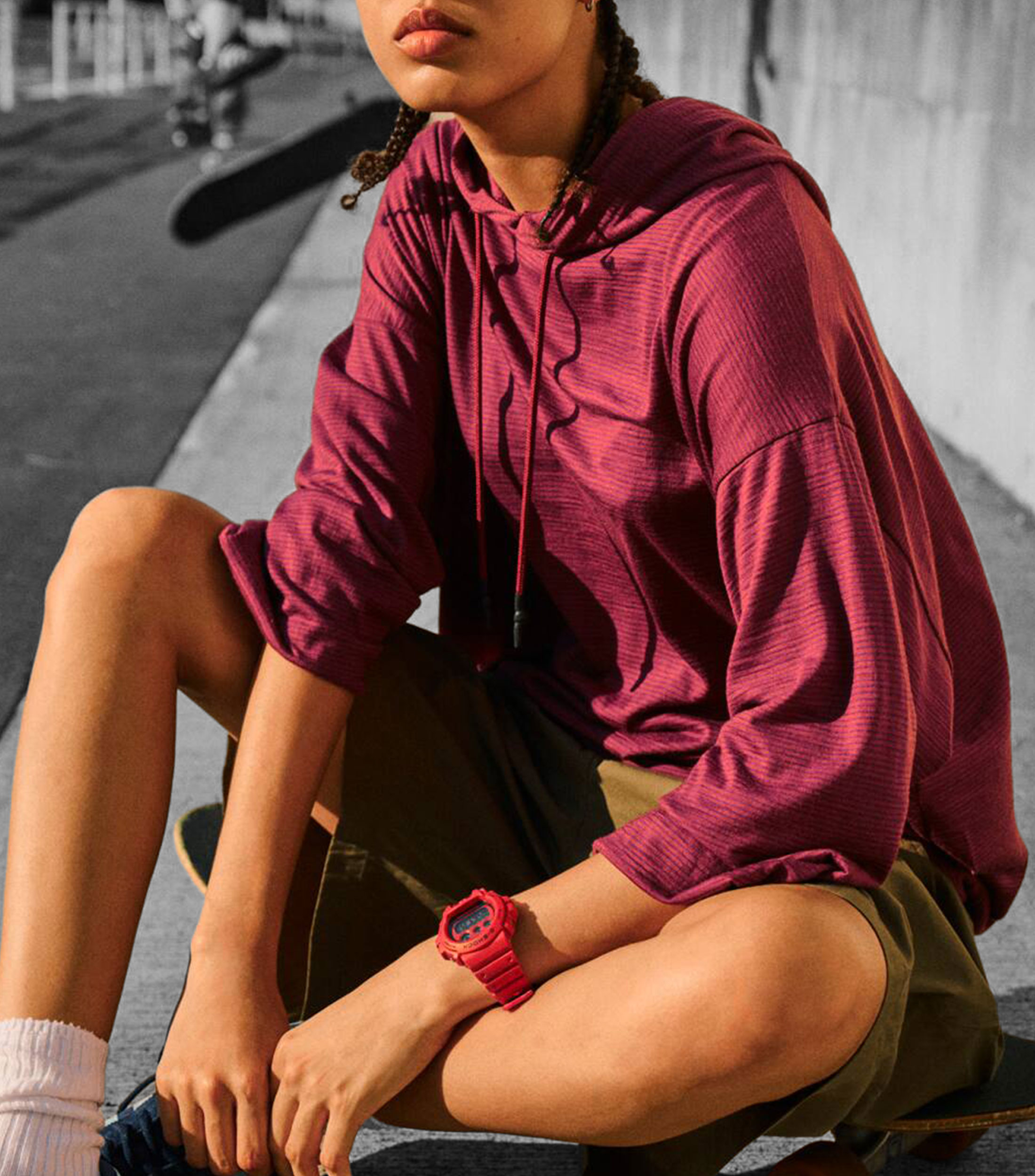 Reloj para Hombre G-Shock Classic Series Deportivo Rojo