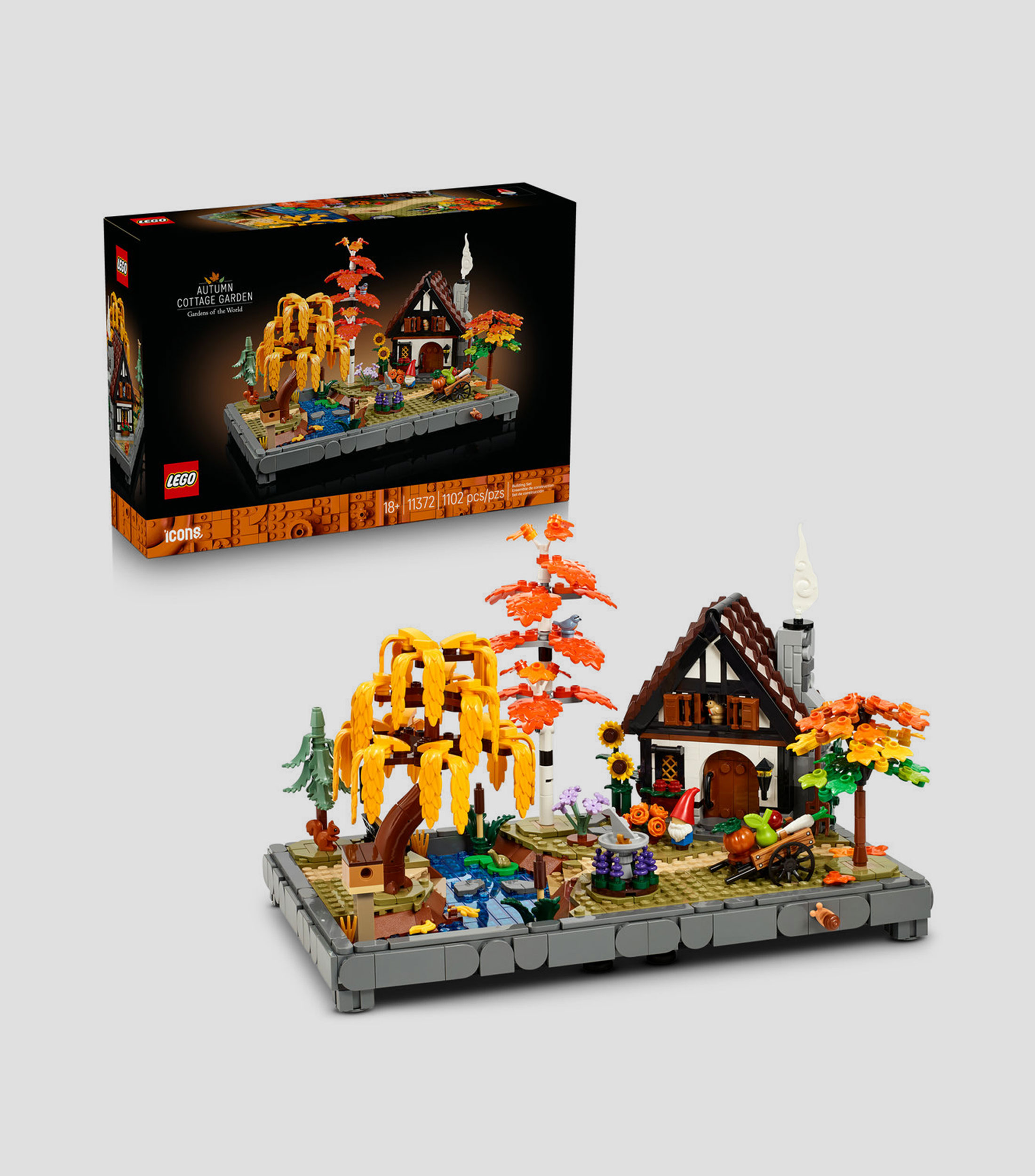 LEGO Icons, Jardín Rural de Otoño