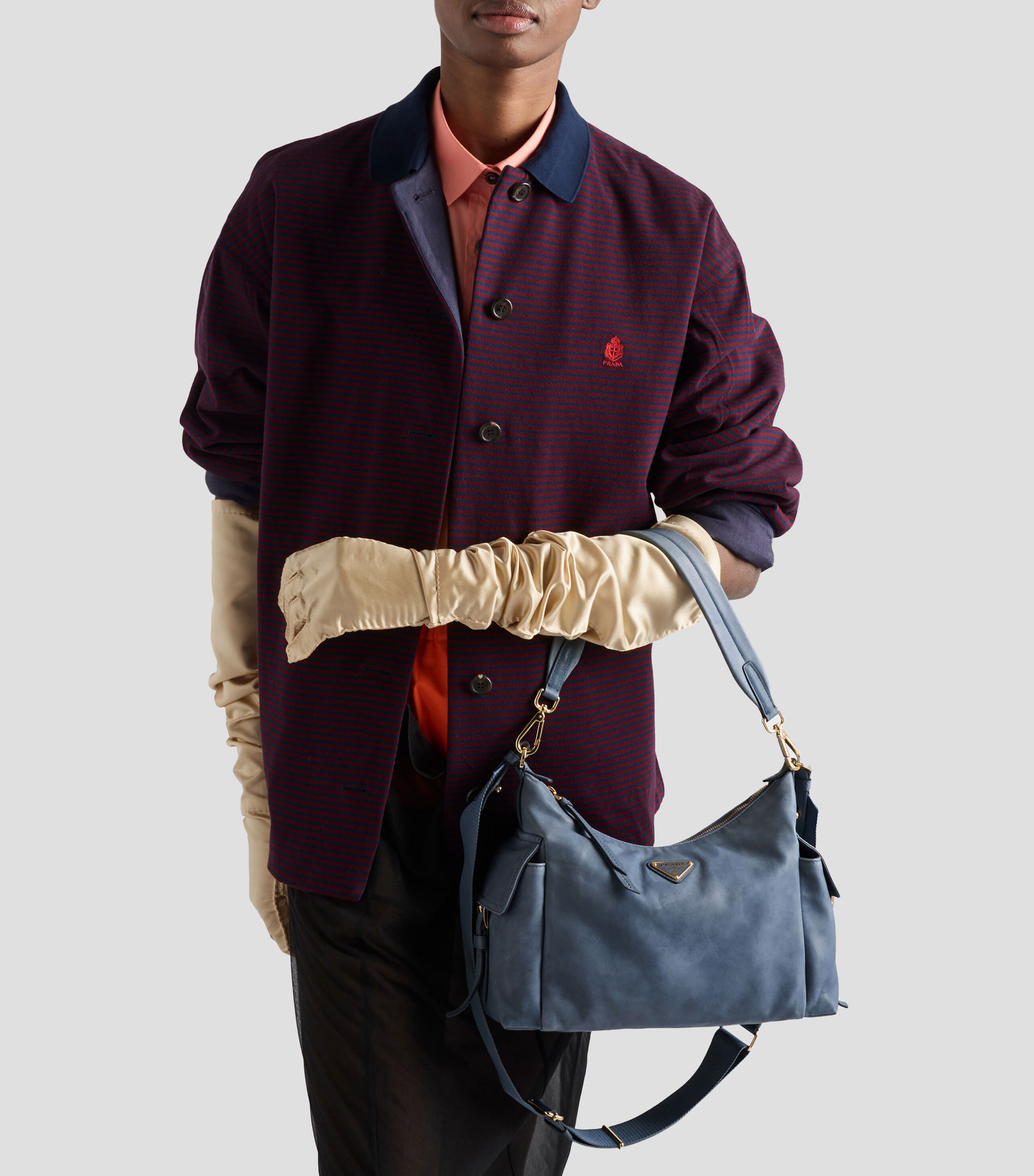 Bolsa Prada Explore de napa grande Mujer