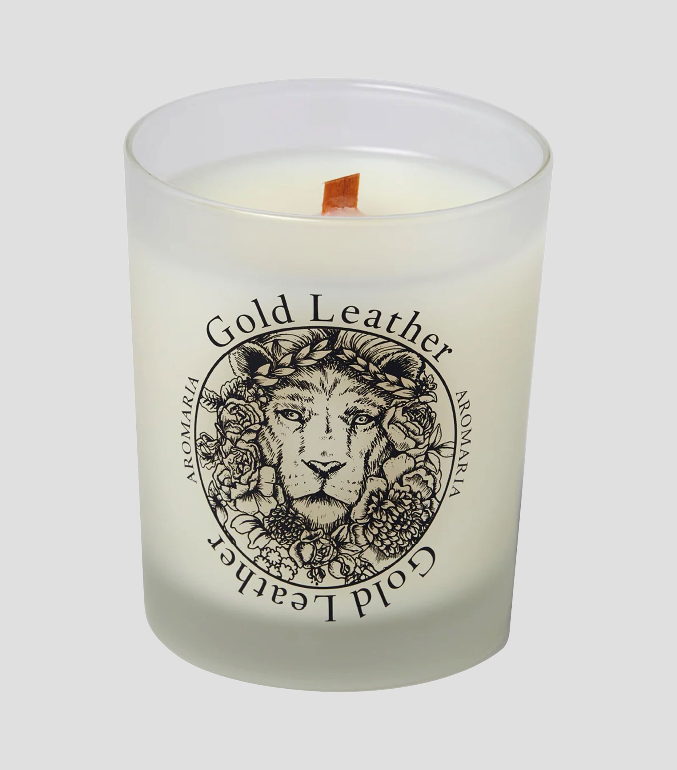 Vela aromática Gold leather