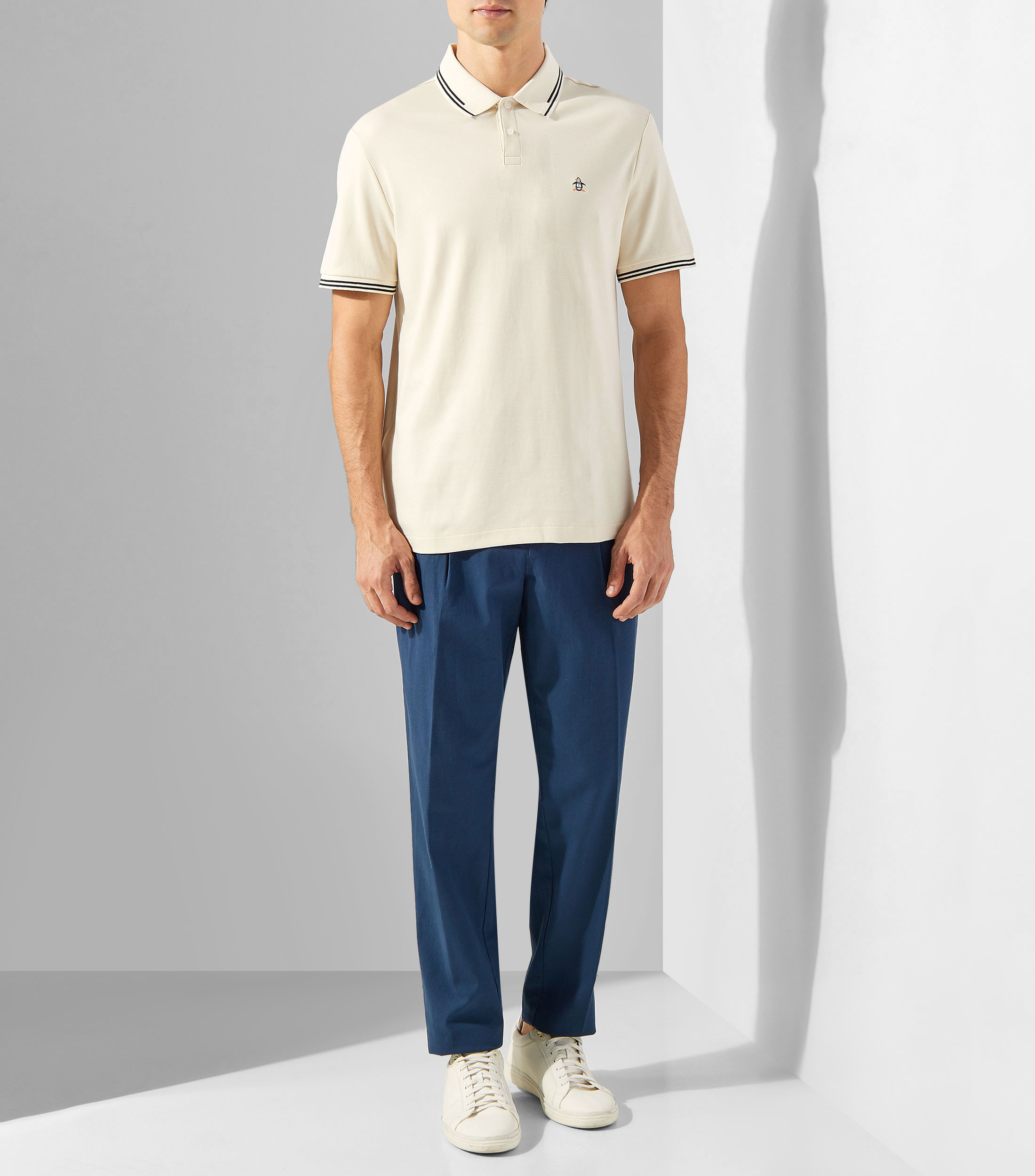 Playera tipo polo de manga corta Hombre