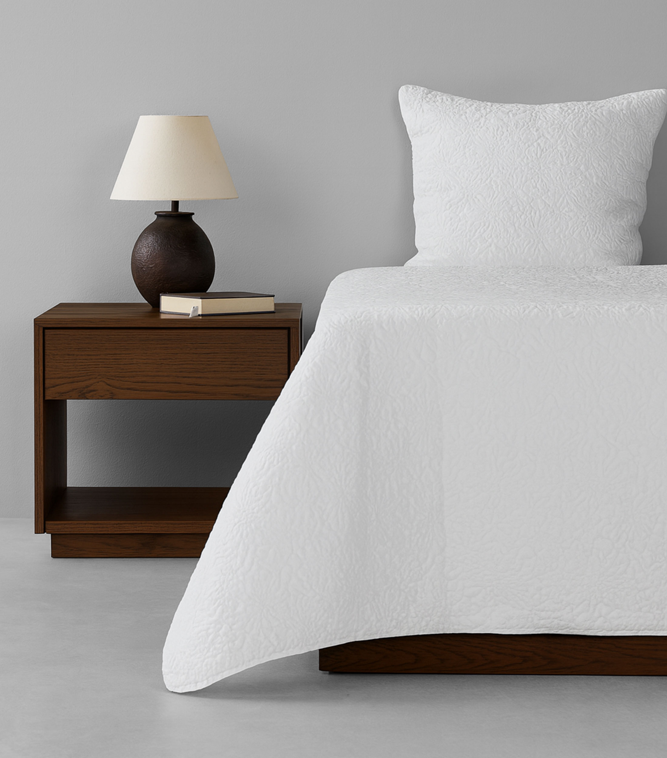 Funda para duvet individual Kampur blanca