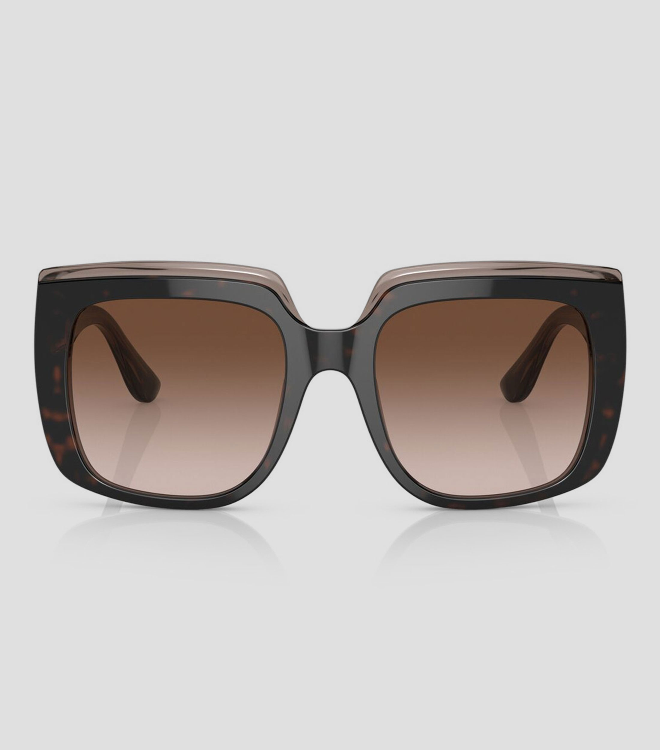 Lentes de sol cuadrados carey Mujer