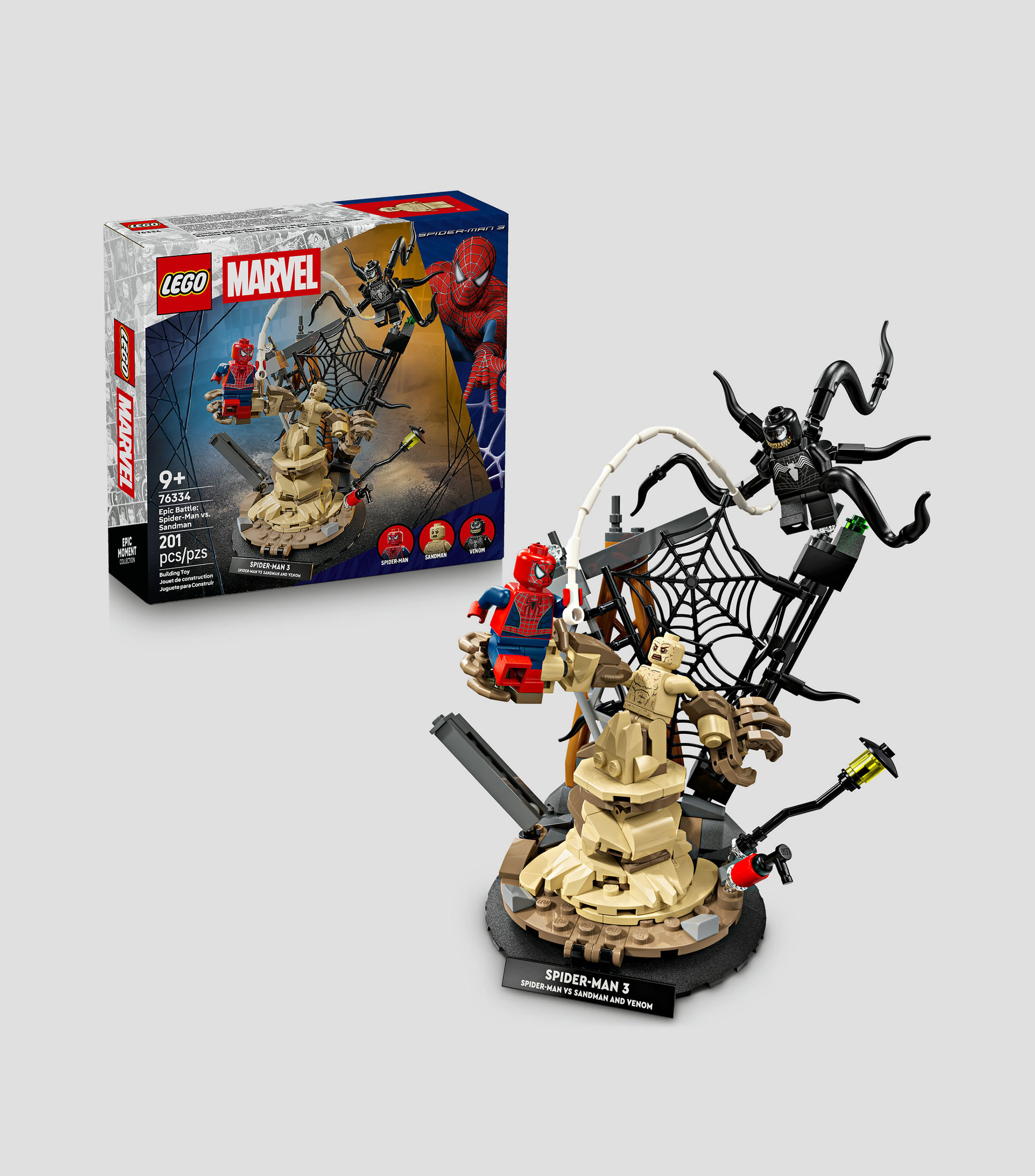 Lego Marvel, Batalla Épica: Spider-Man vs. Sandman