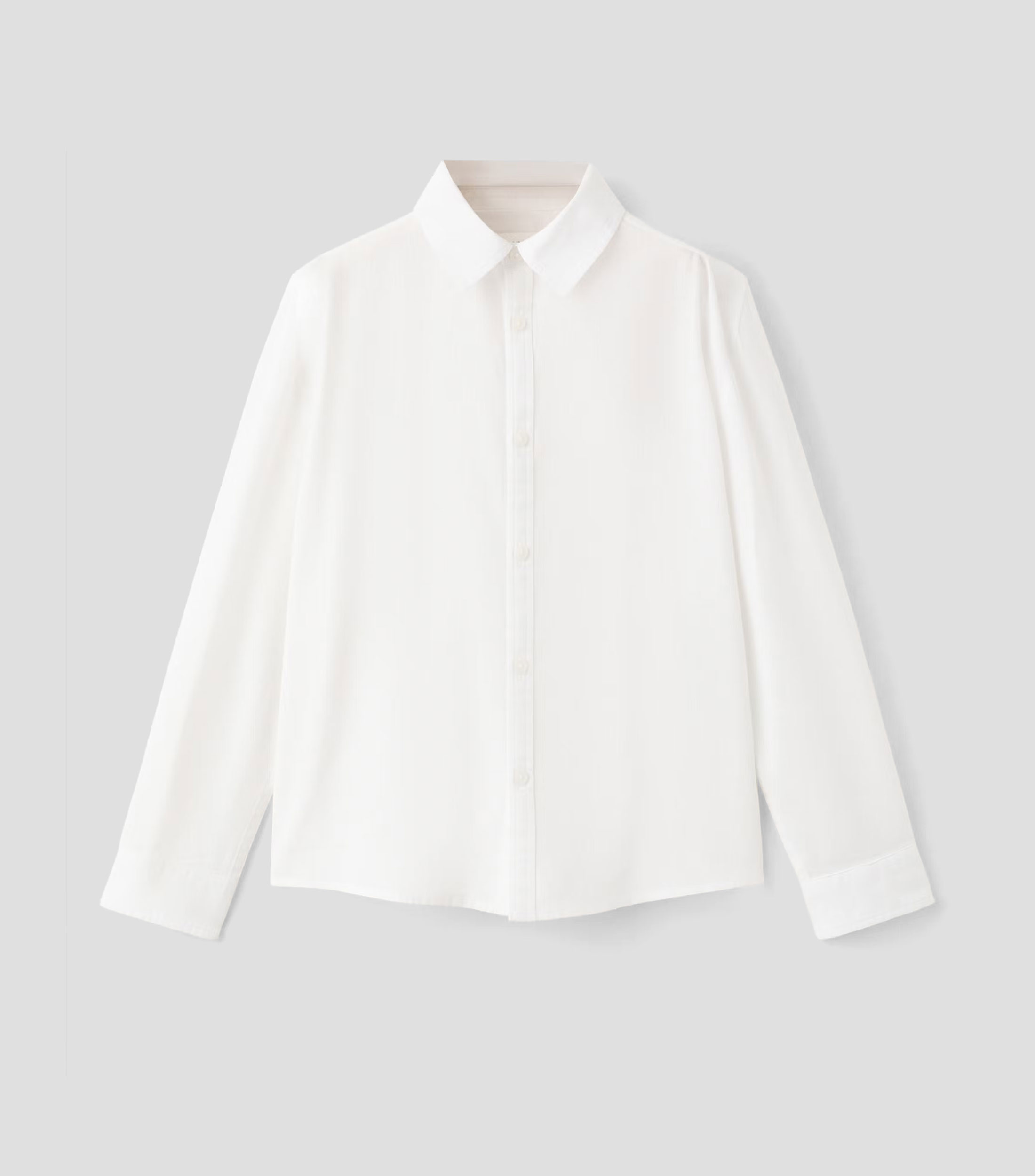 Camisa lisa manga larga Niño