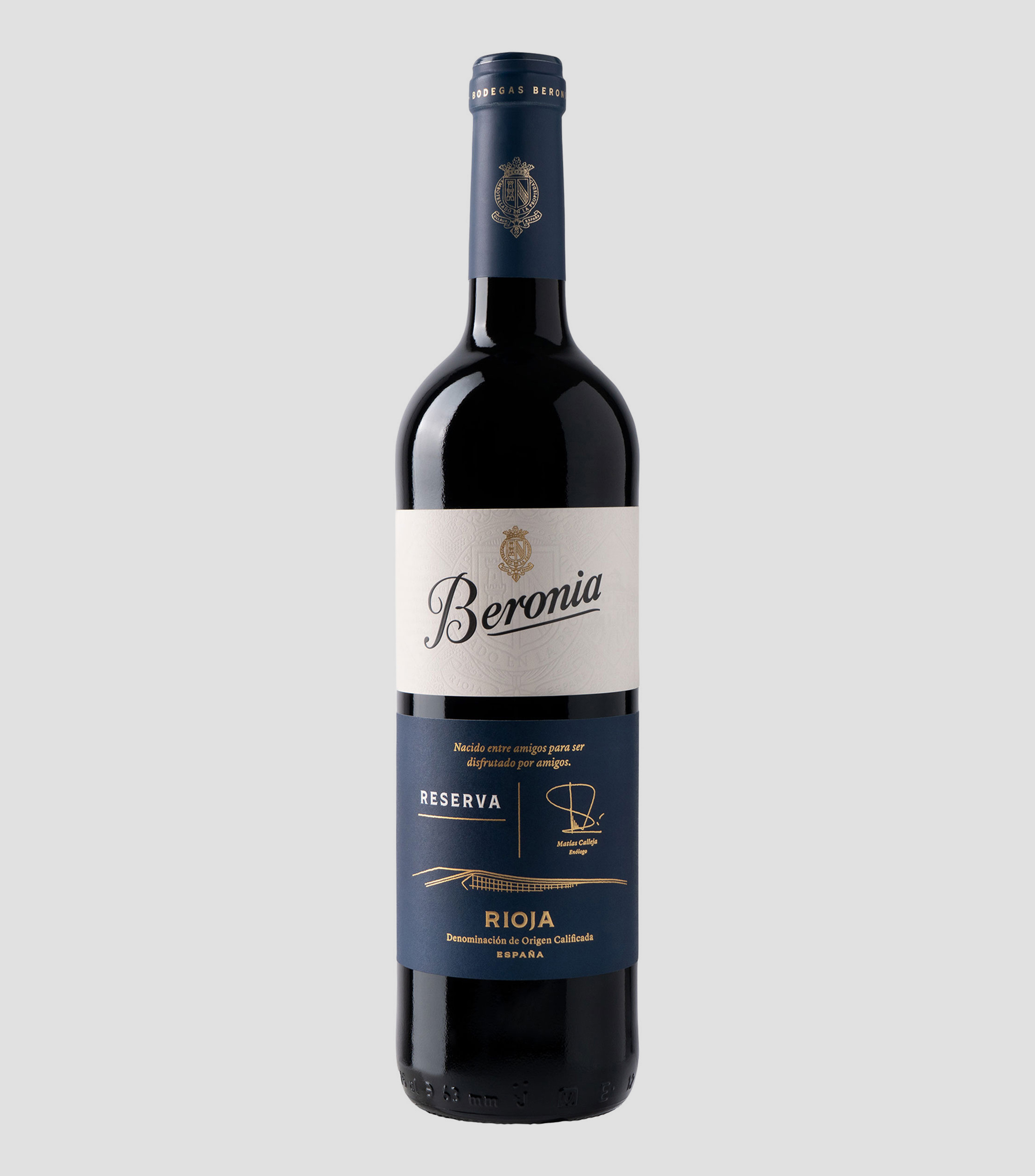 Vino Tinto Tempranillo Reserva, 750 ml