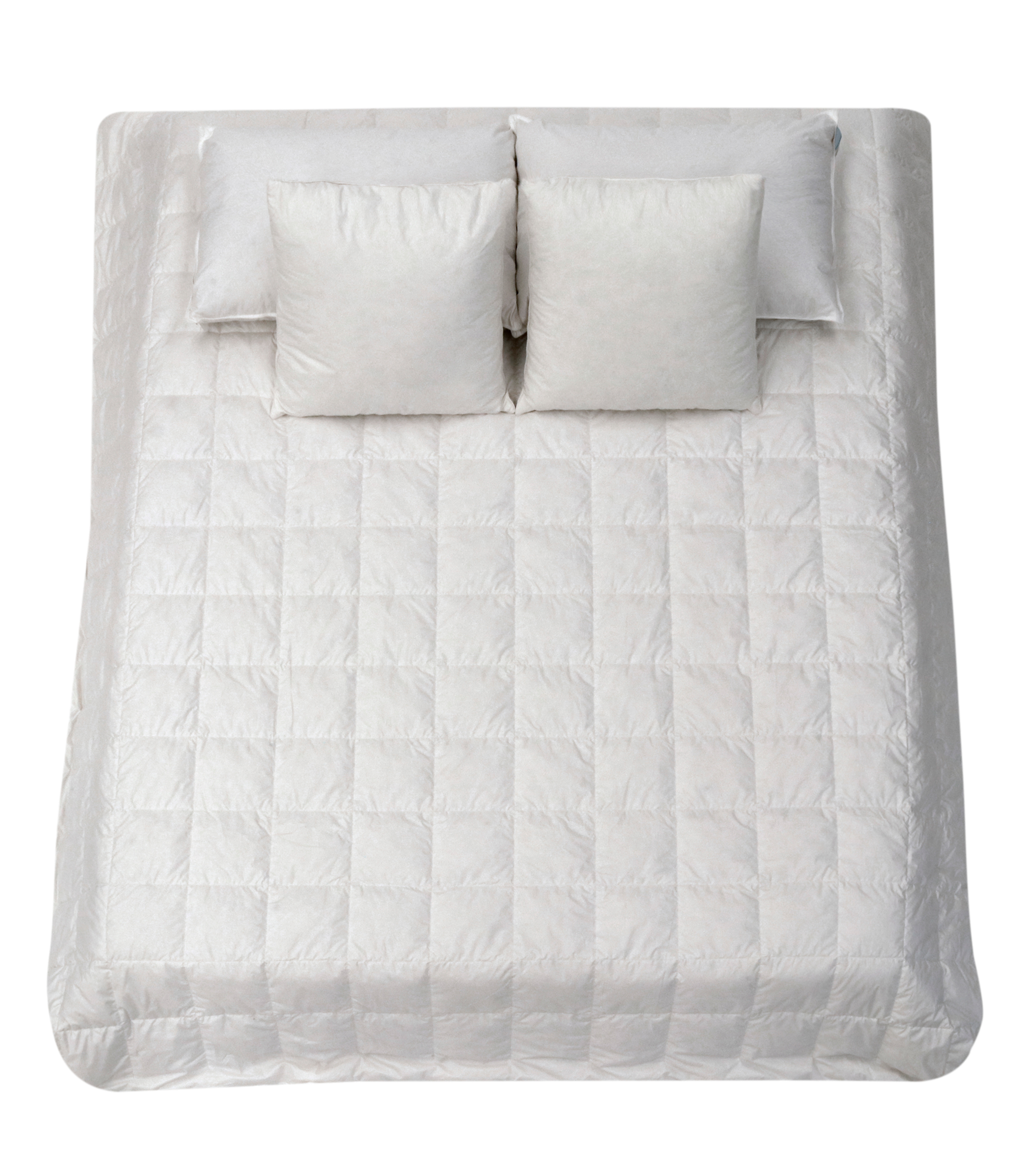 Edredón Matrimonial-Queen Size Tropical Blanco