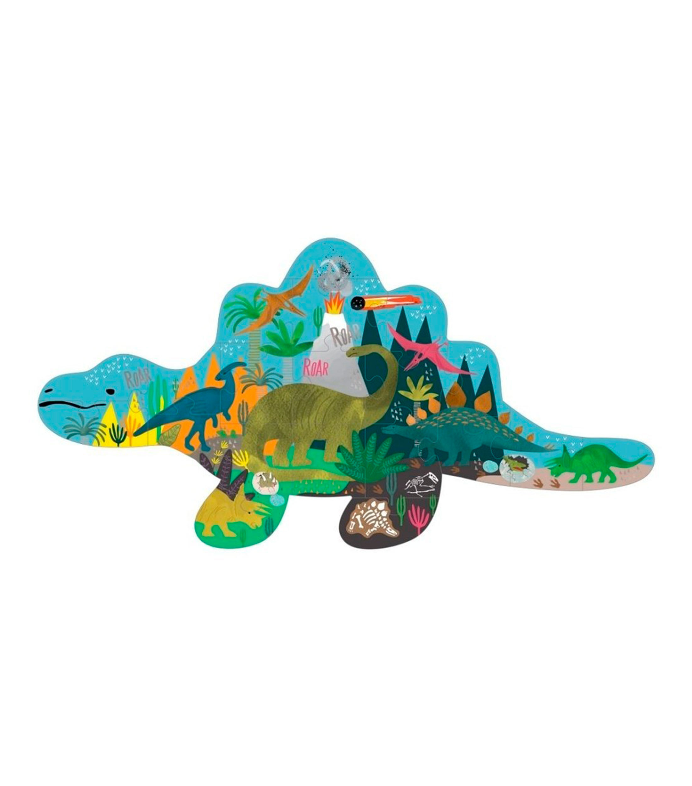 Rompecabezas Infantil 20 Piezas, Dinosaurios