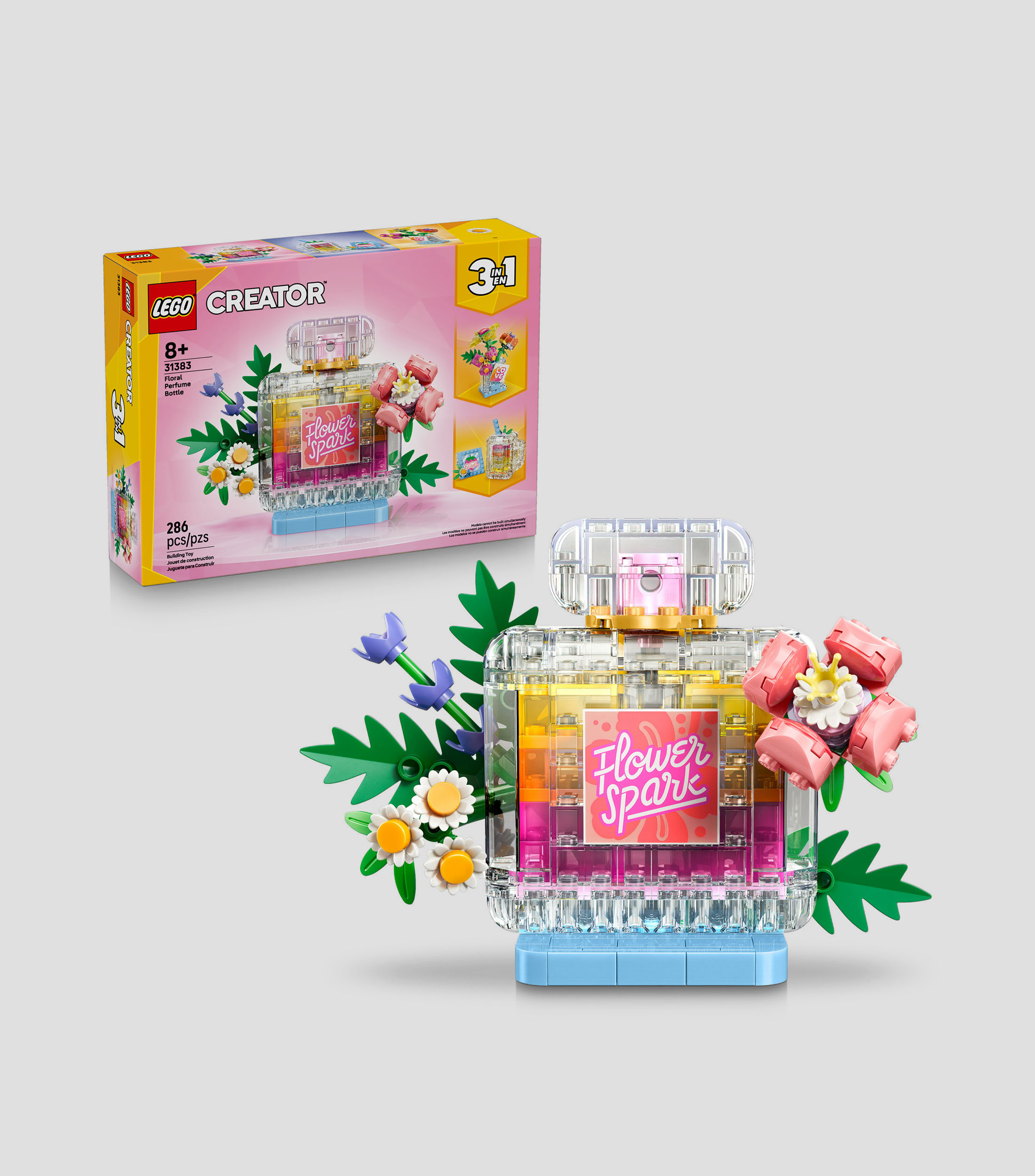 Lego Creator Frasco Decorativo de Perfume Floral 31383