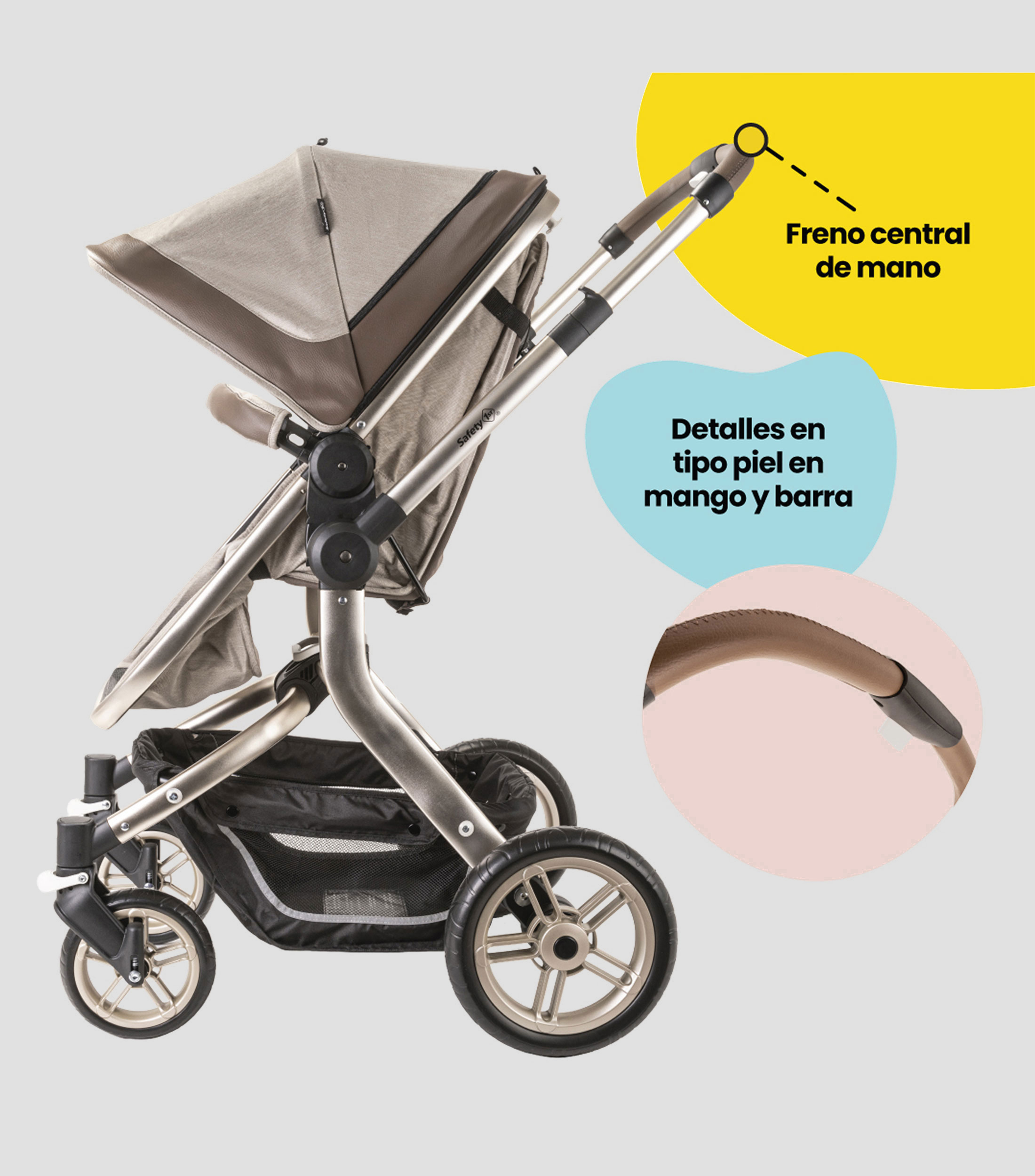 Carriola de viaje Legacy Beige
