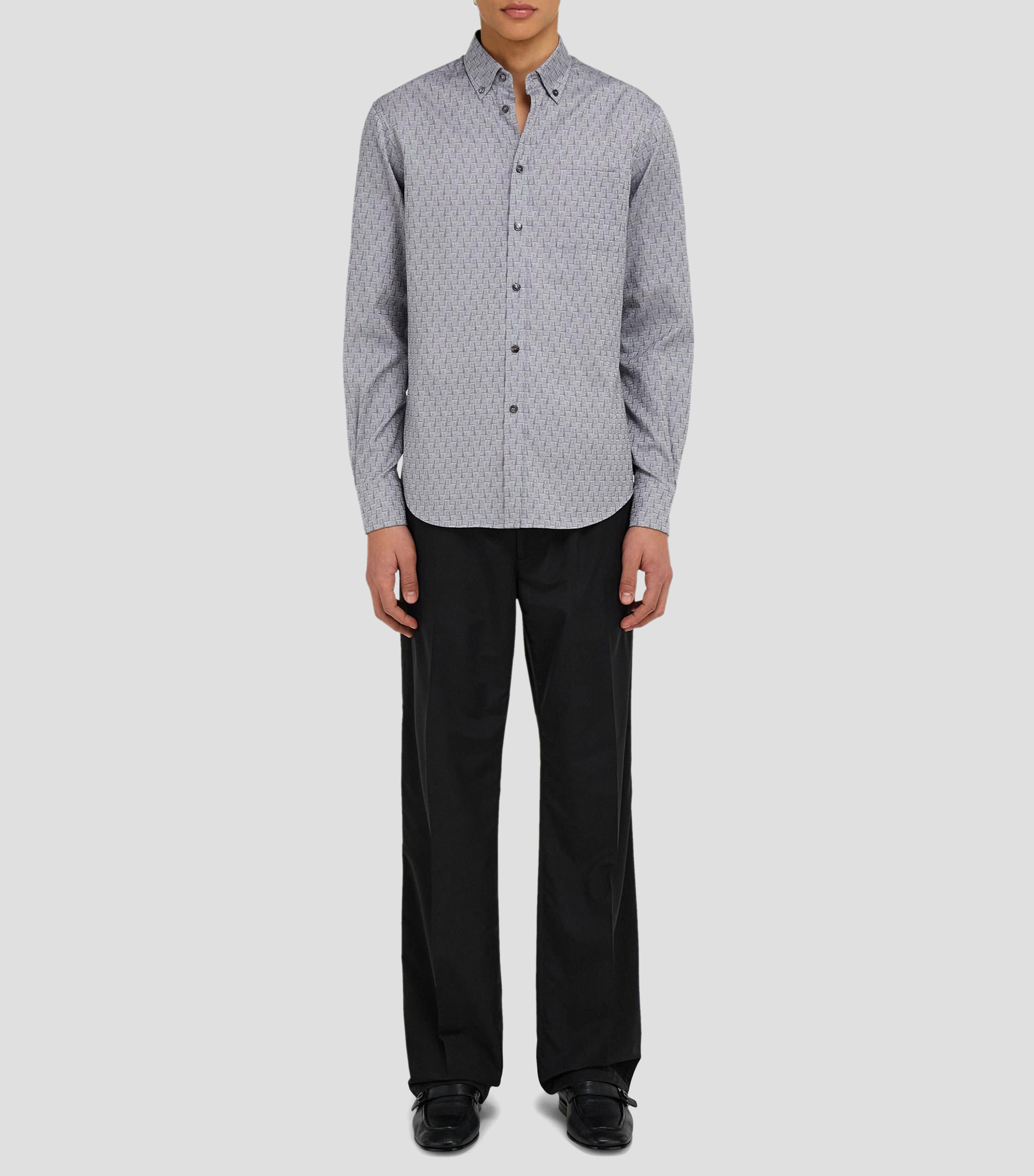 Camisa Ferragamo Monogram Hombre