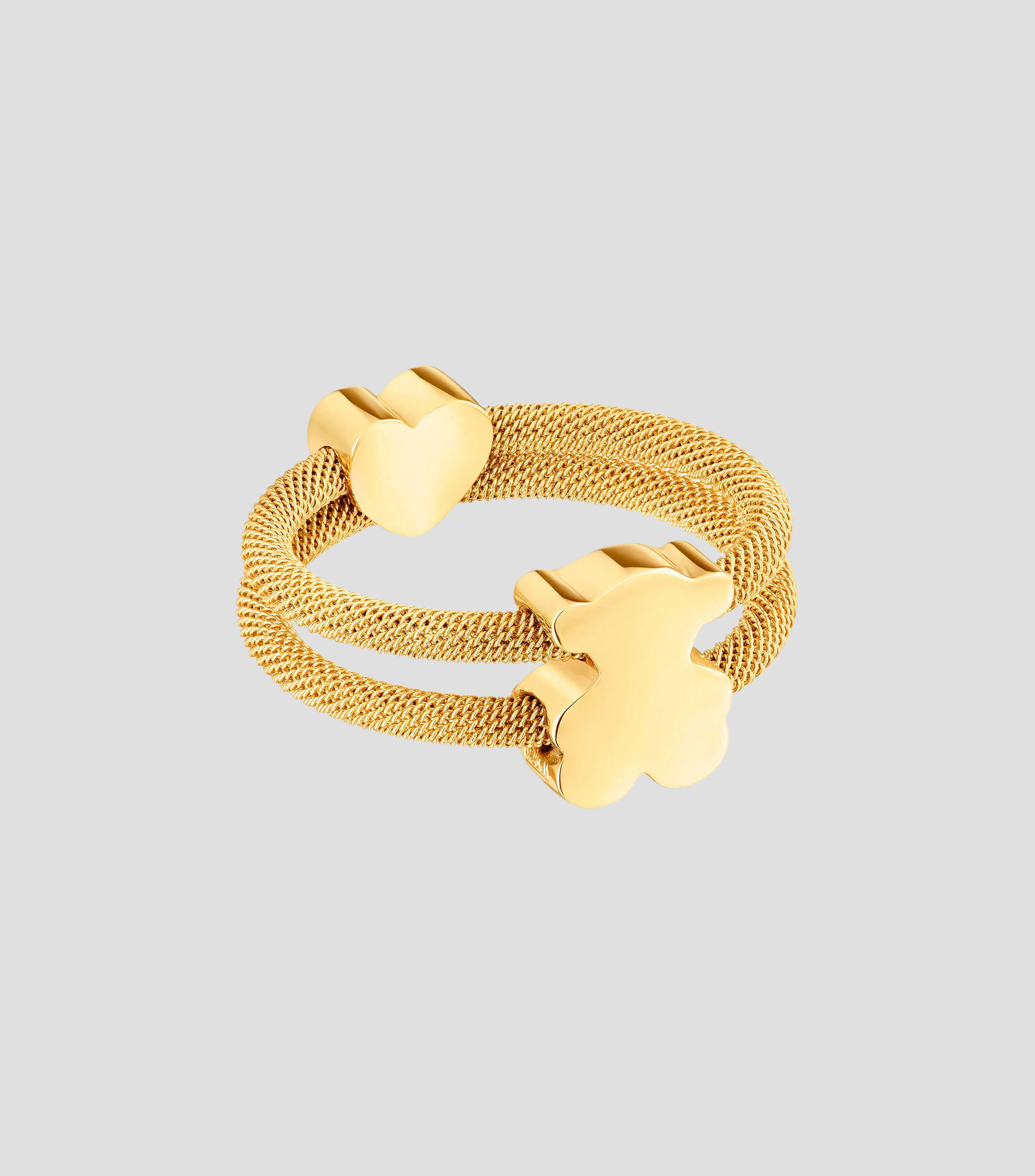 Anillo doble Icon Mesh Mujer