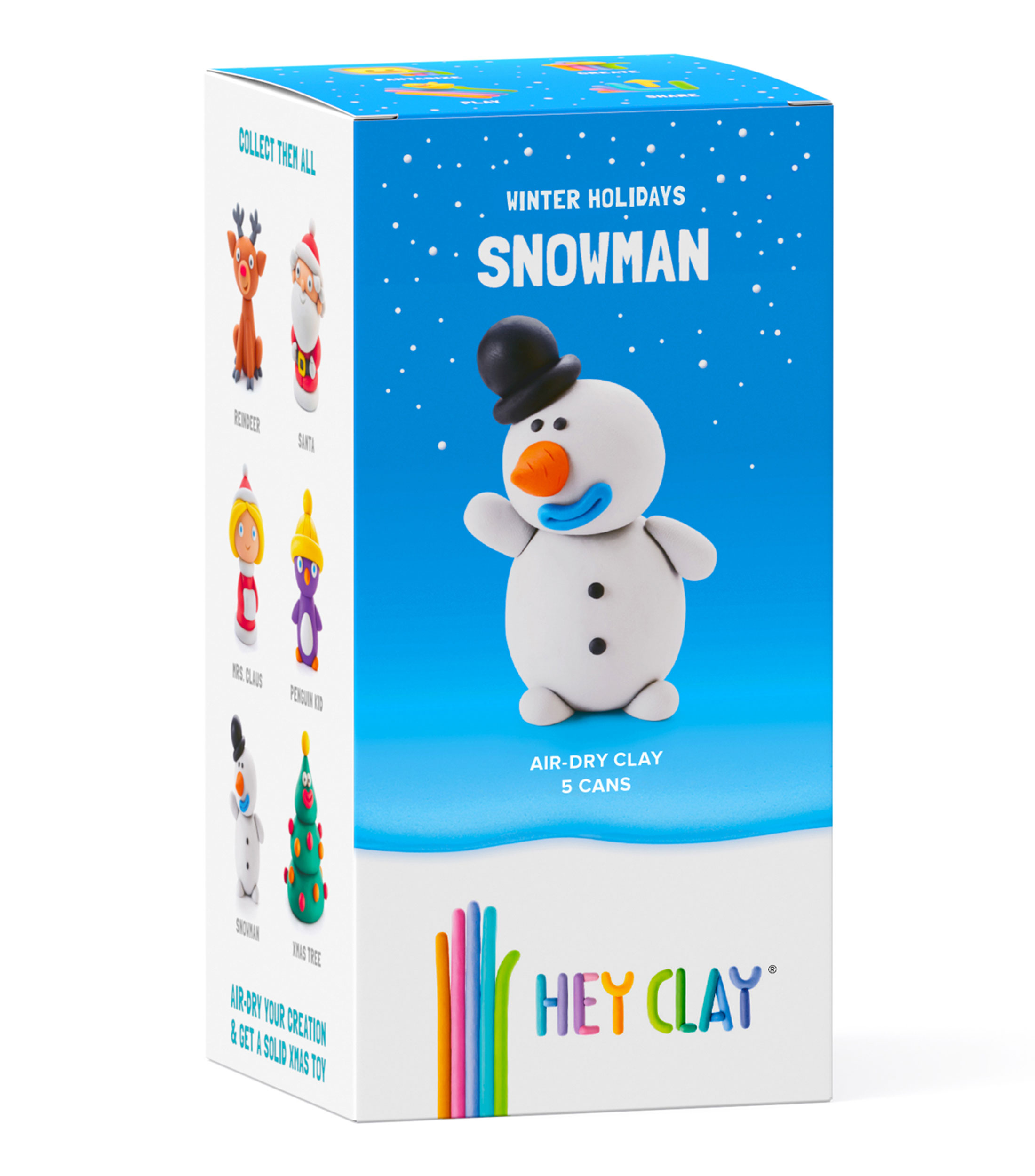 Playset de arcilla Series Seasonal, Snowman