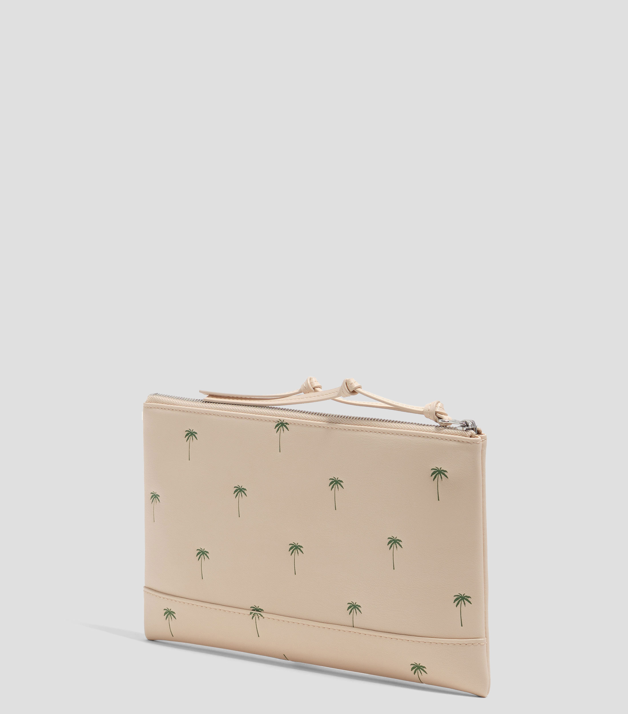 Cosmetiquera grande piel Palms Mujer