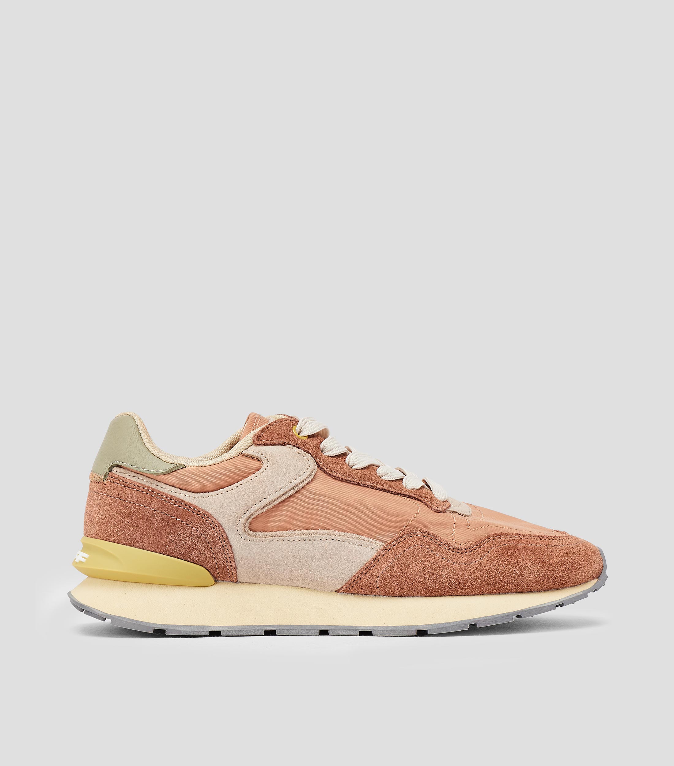 Tenis casuales en piel City Retro Peach Mujer