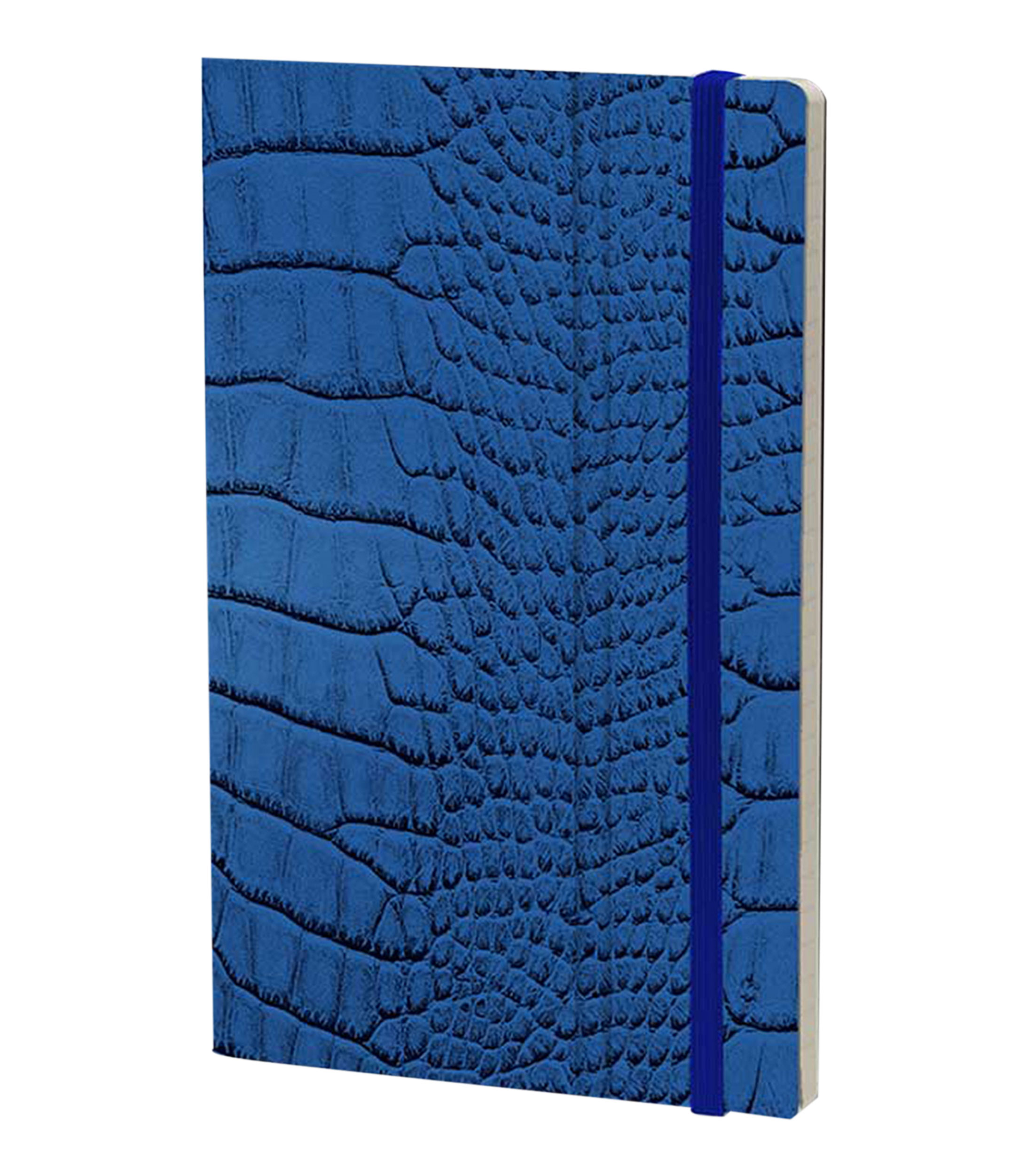 Libreta Estampada con Silueta de Escamas de Cocodrilo, 144 Hojas