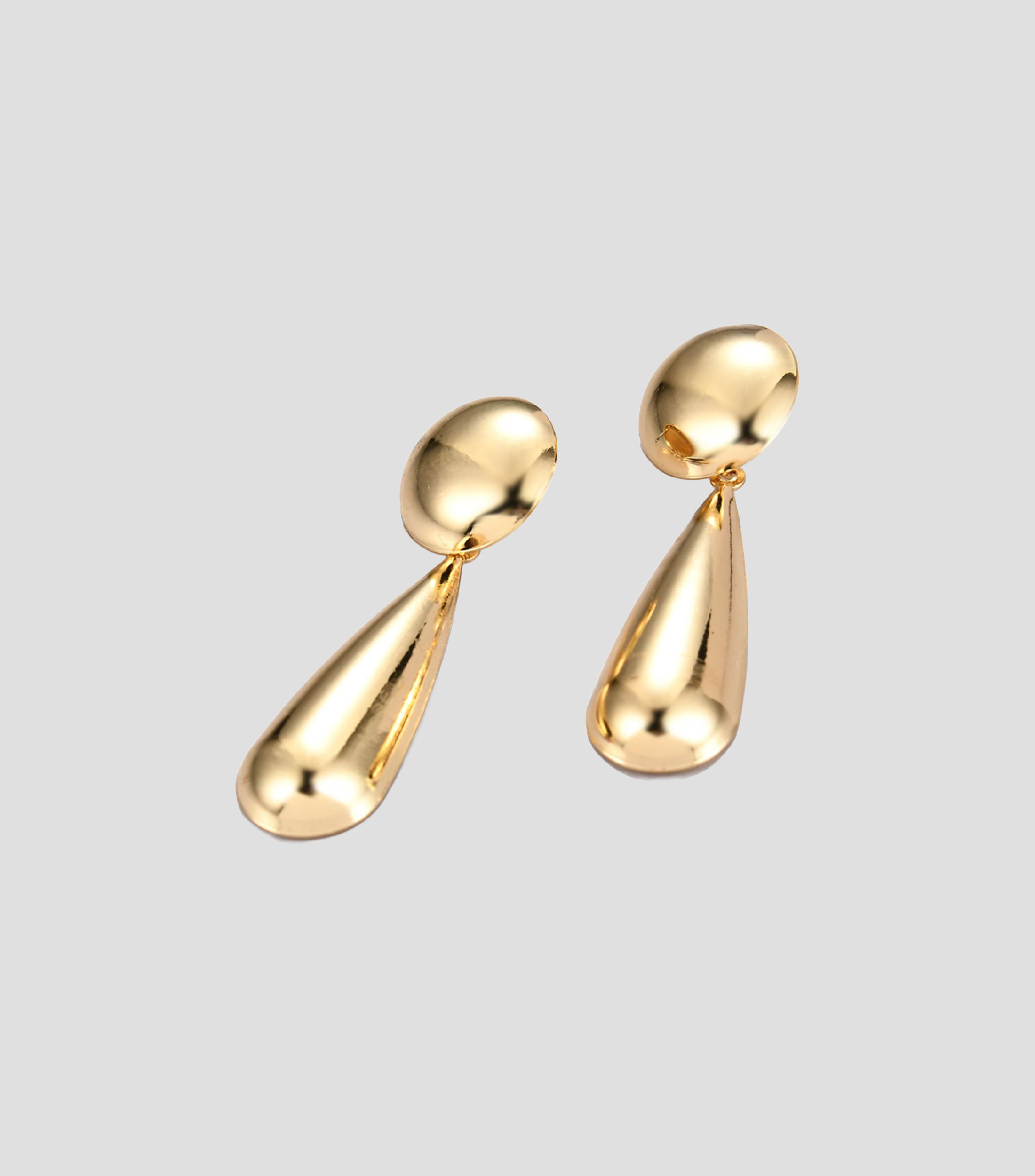 Aretes en forma de gota Mujer