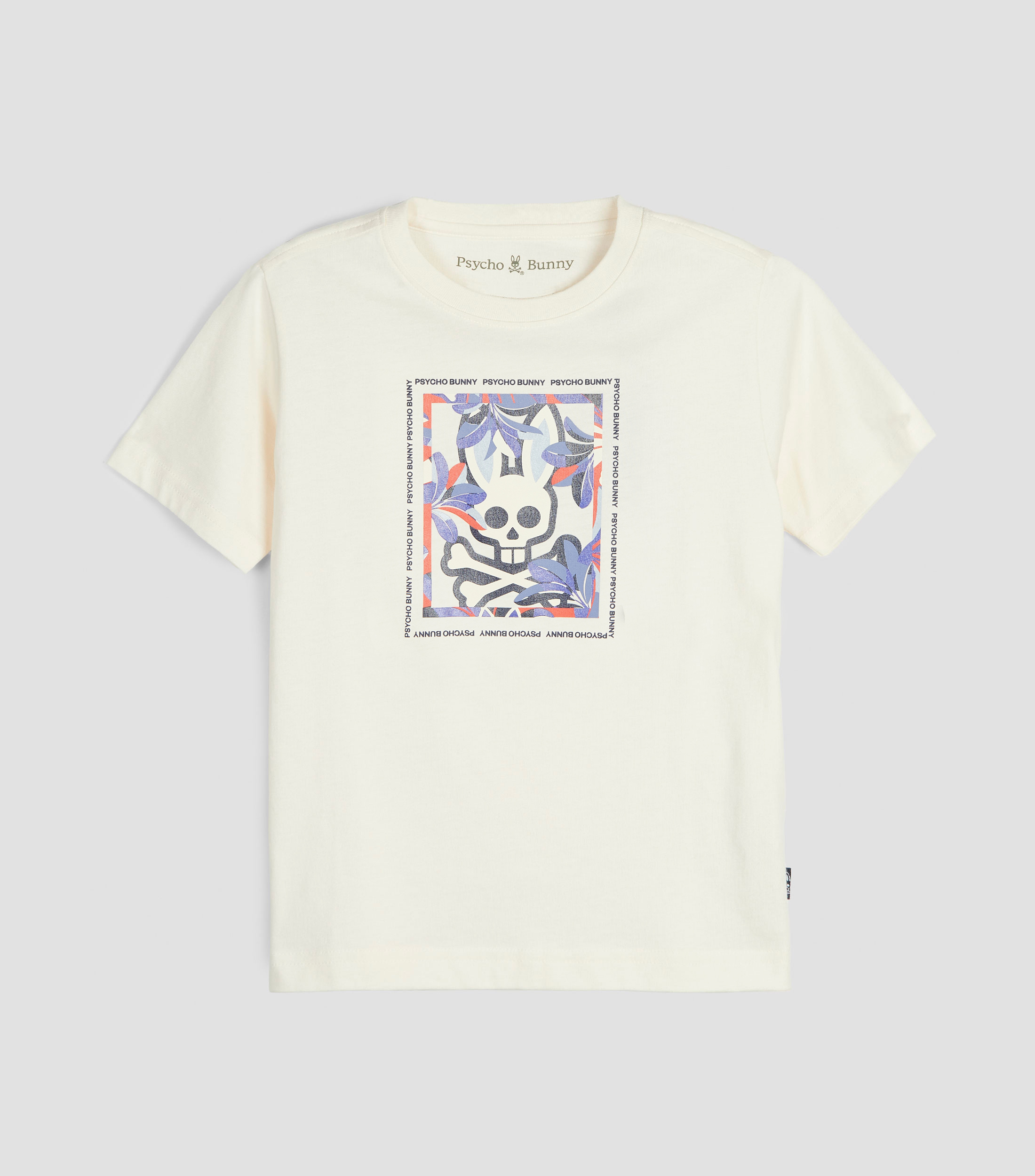 Playera cuello redondo manga corta estampada Niño