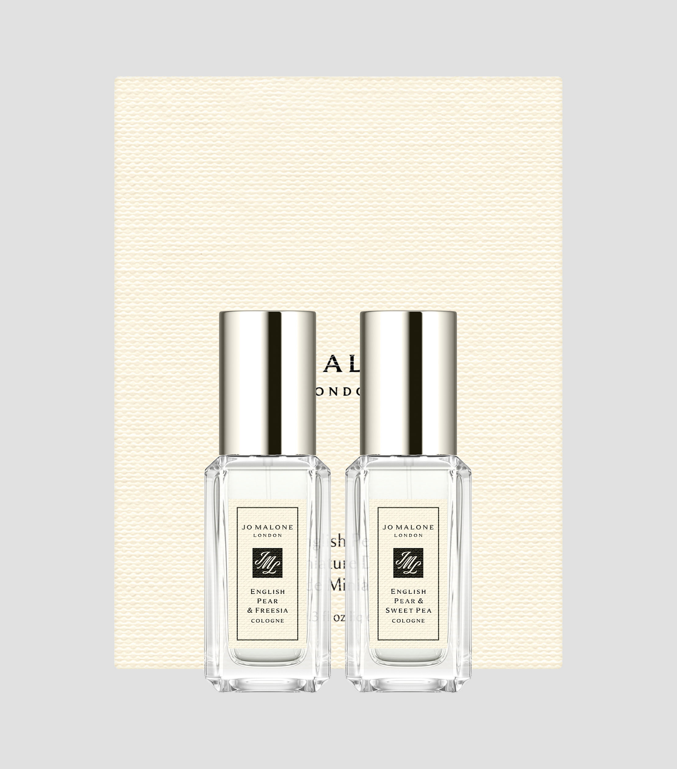 Set English Pear amp Freesia x English Pear amp Sweet Pea Duo Unisex