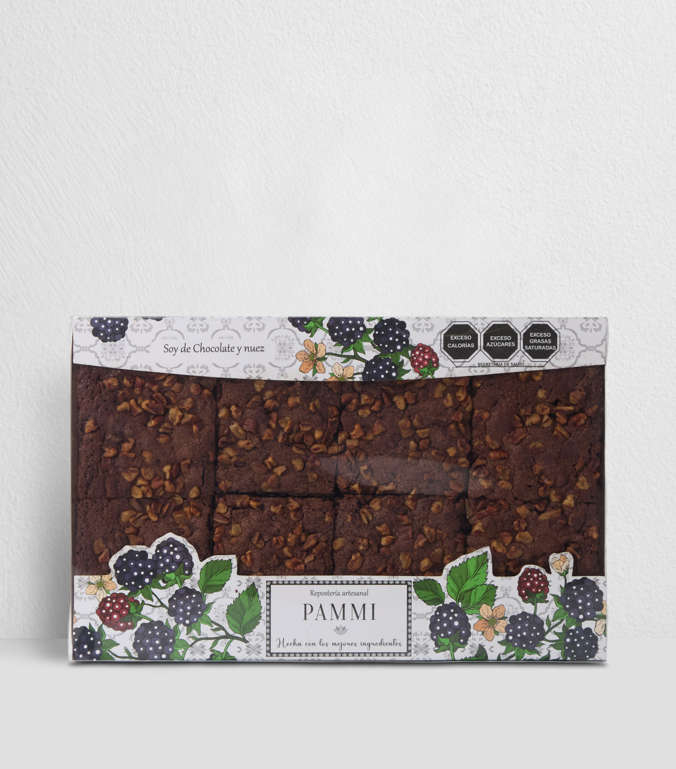 Brownie de Chocolate y Nuez, 850 g