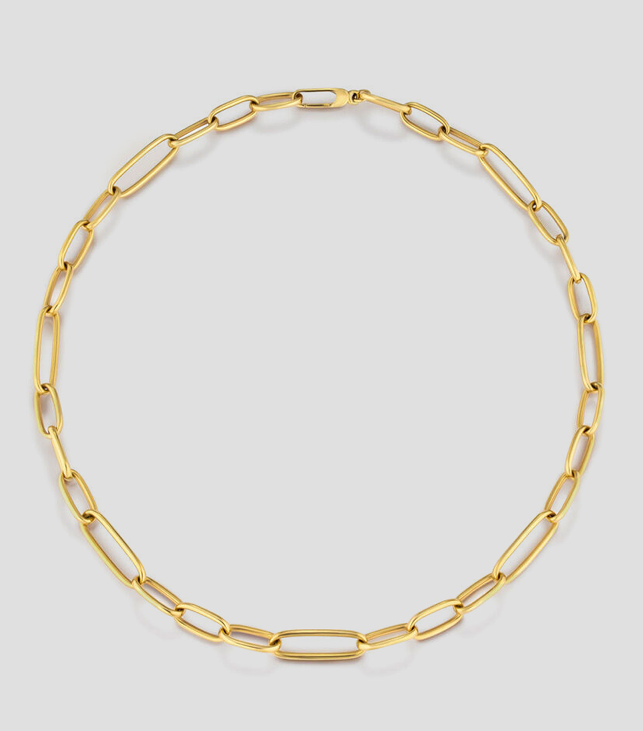 Collar eslabonado en oro 18 Kilates Mujer