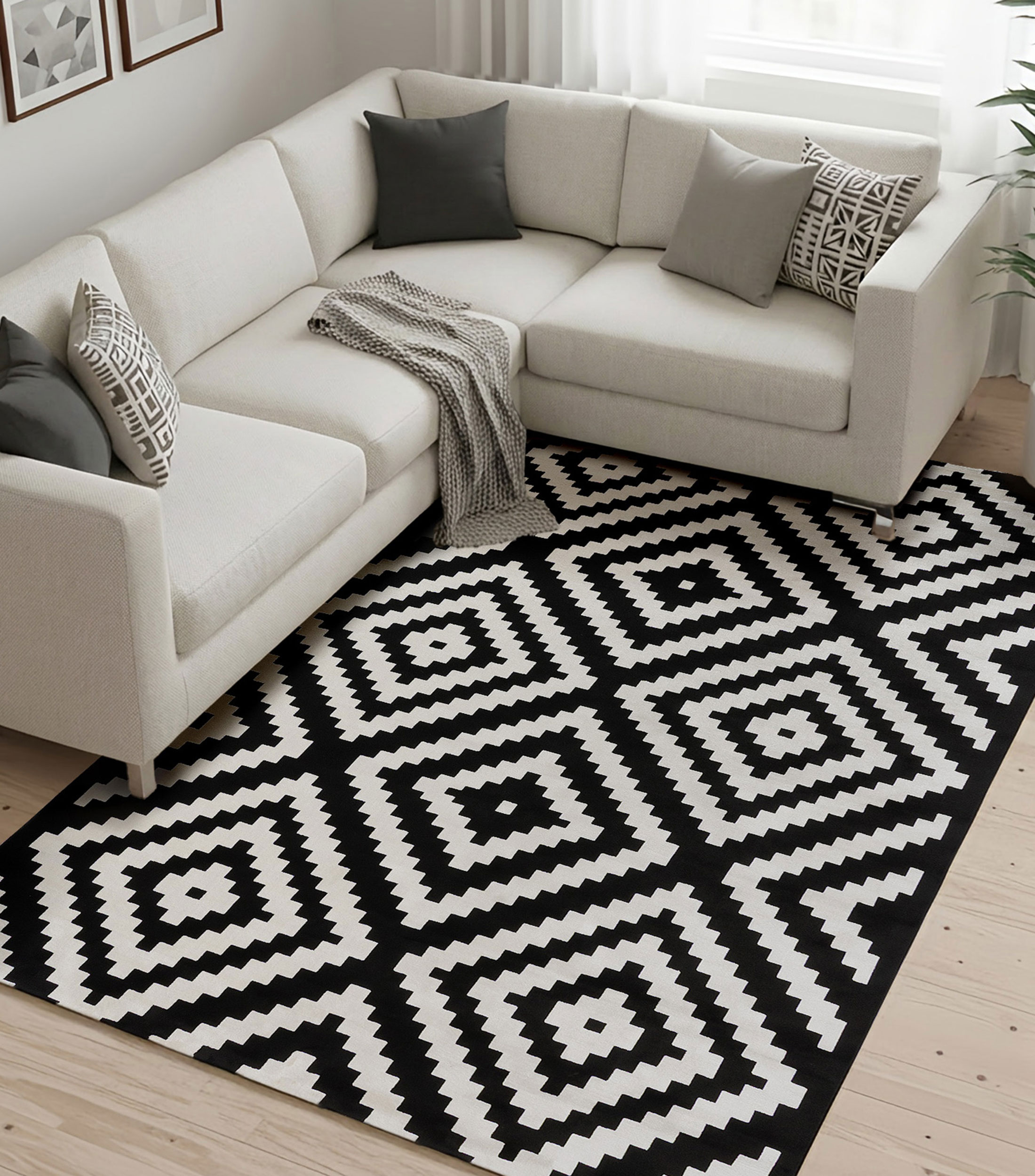 Tapete Decorativo Jackson en Polipropileno 180 x 120 cm