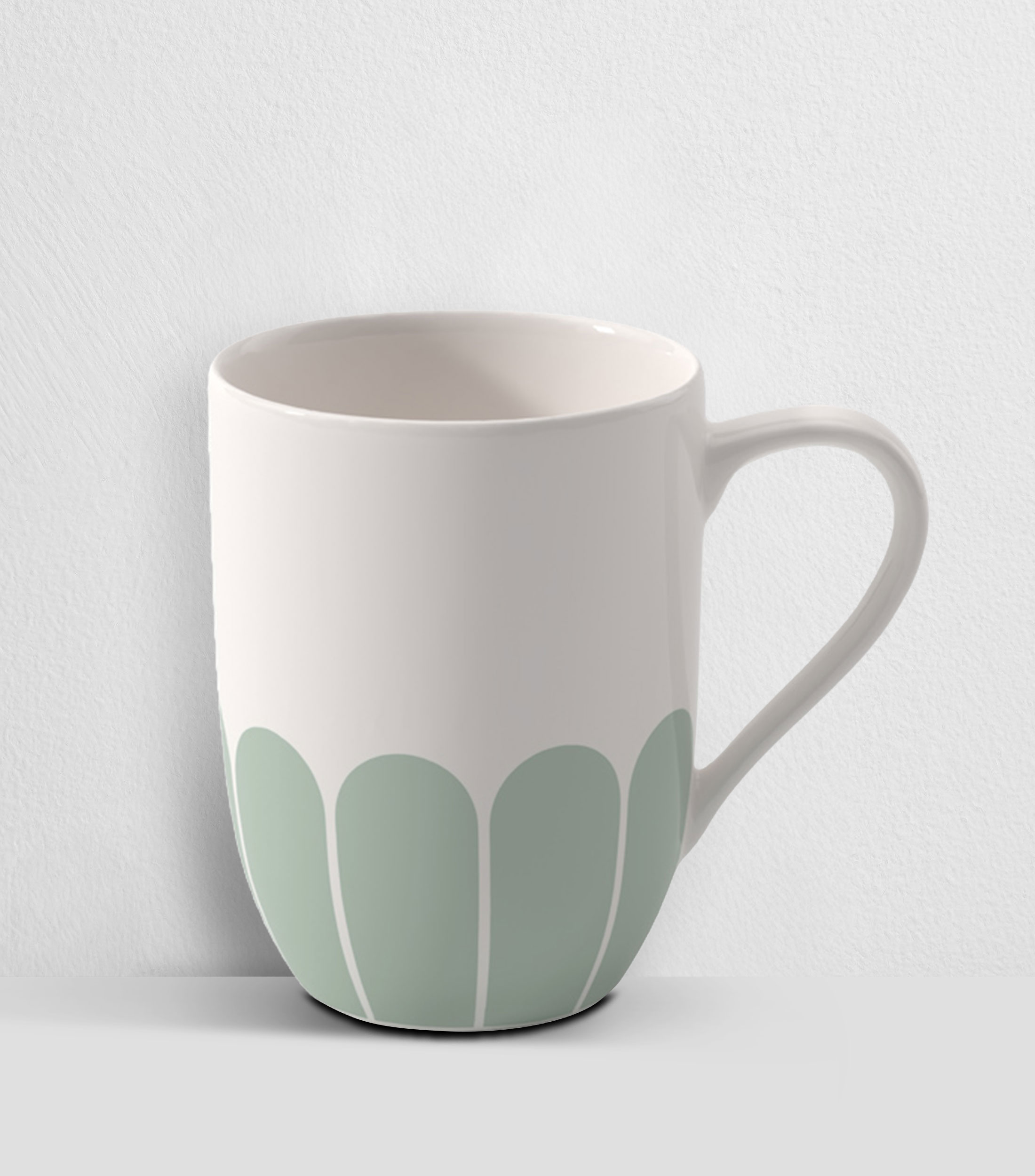 Taza Mug con Asa Fleur Vert