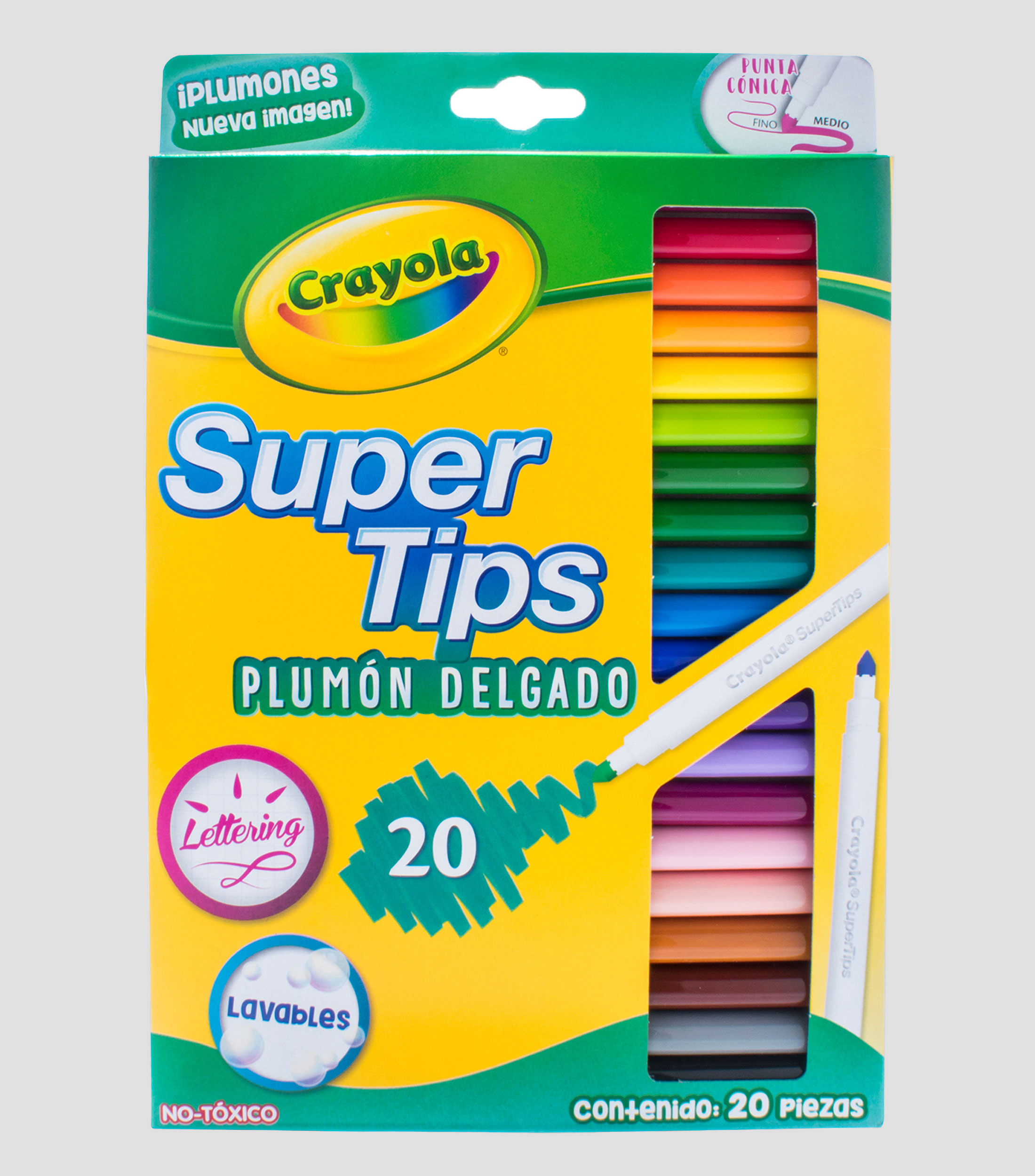 Set 20 Plumones Super Tips