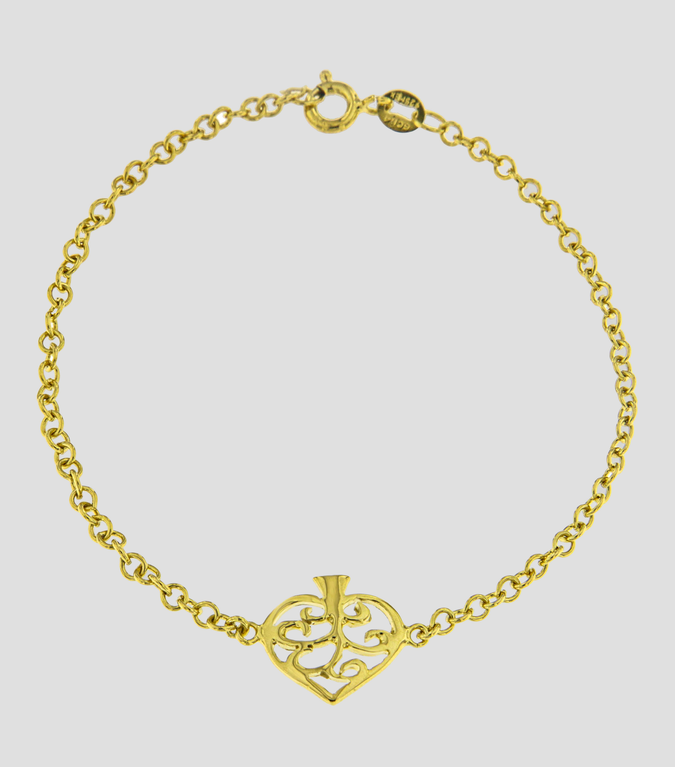 Pulsera en Plata Salud Mujer