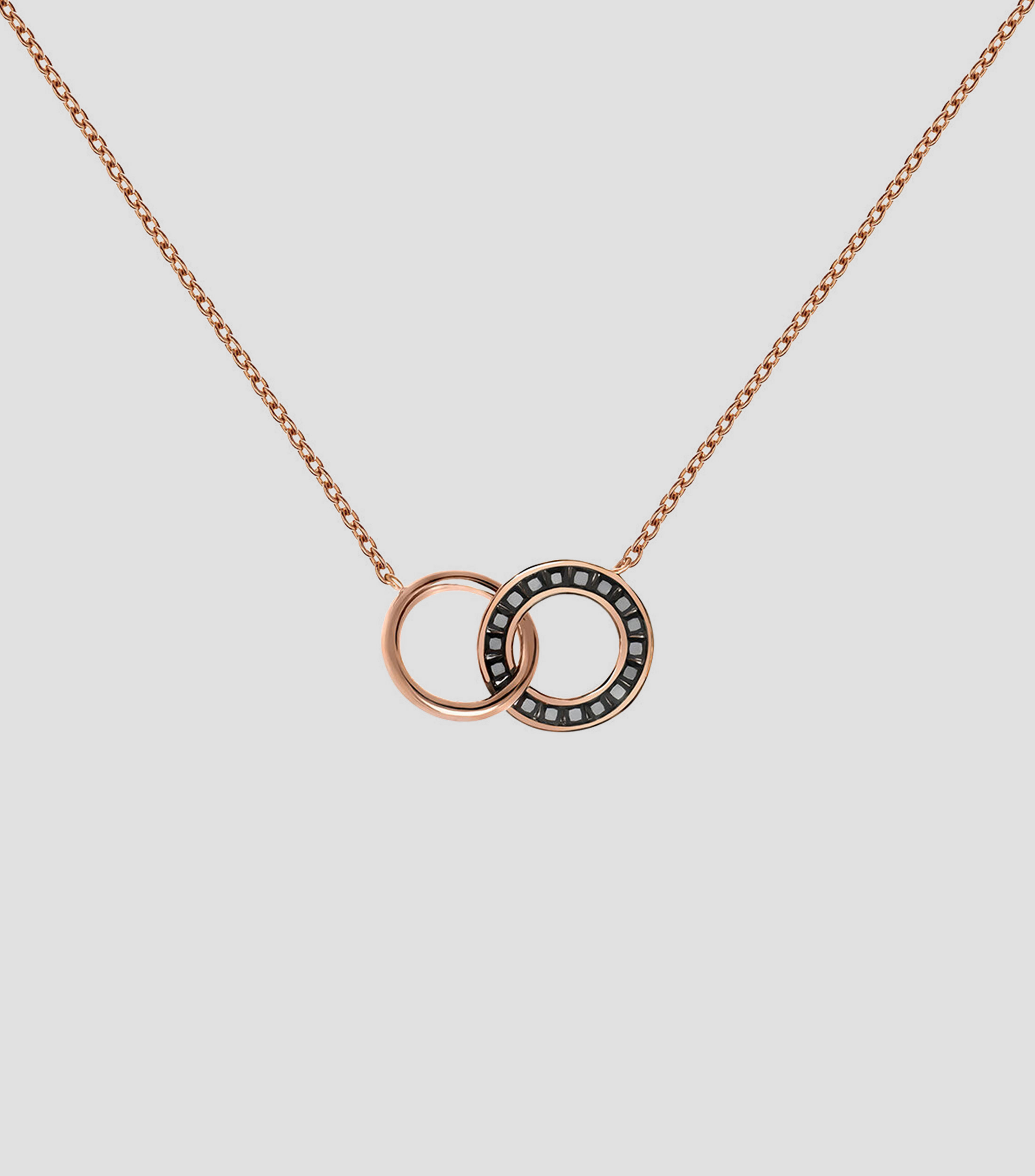 Collar en Plata .925 con espinelas Mujer