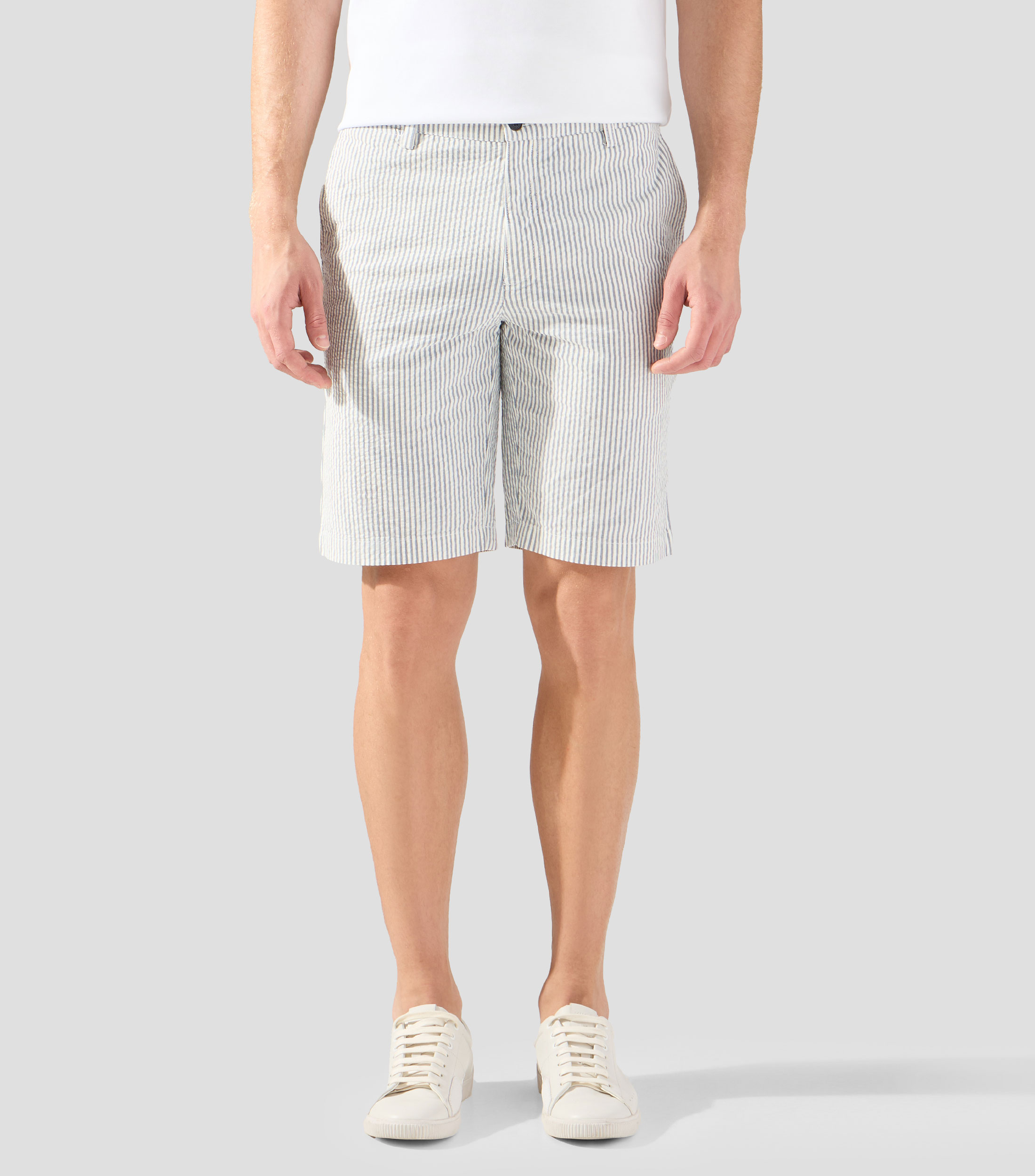 Bermuda con rayas Hombre