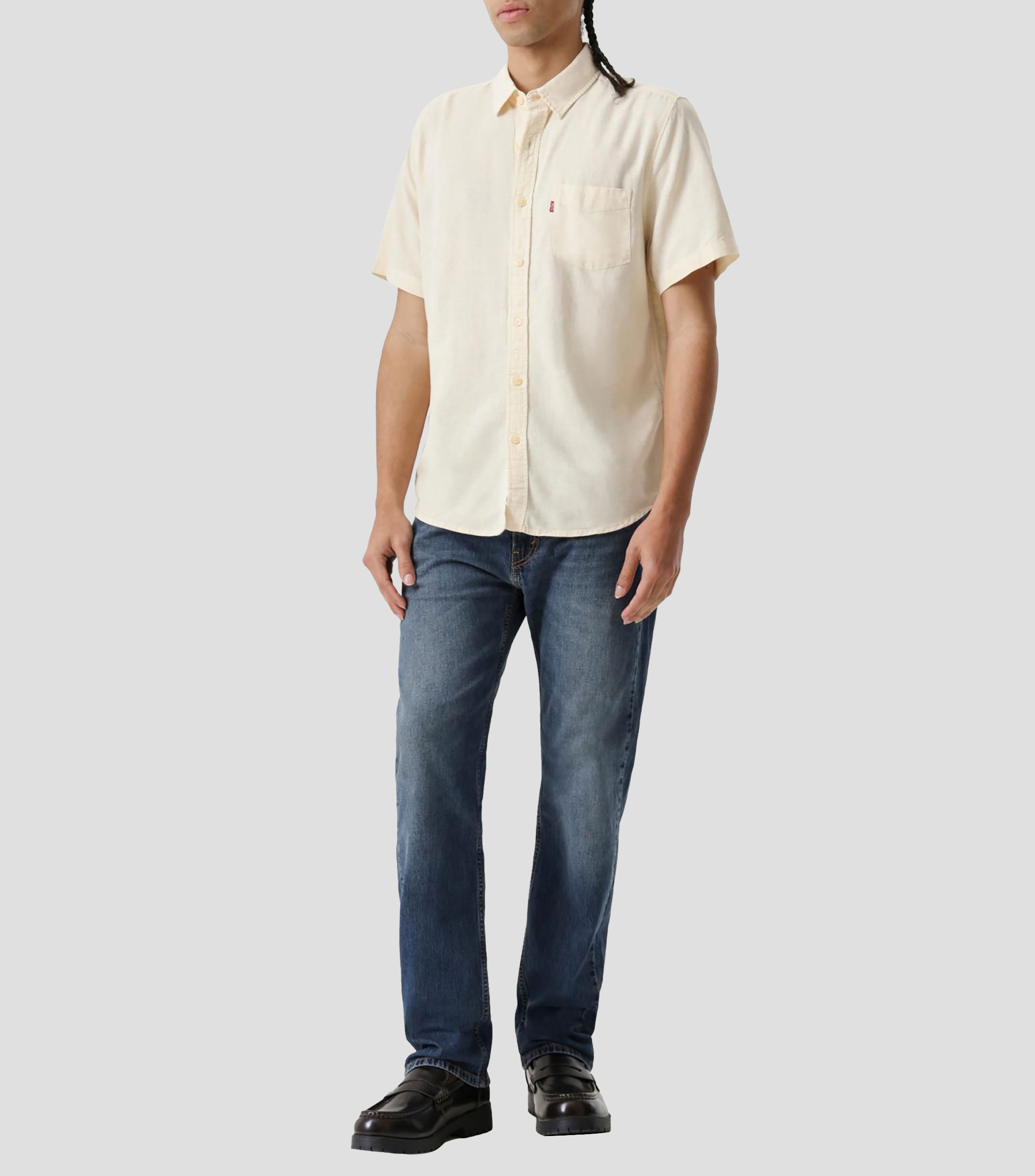 Jeans Regular liso Hombre