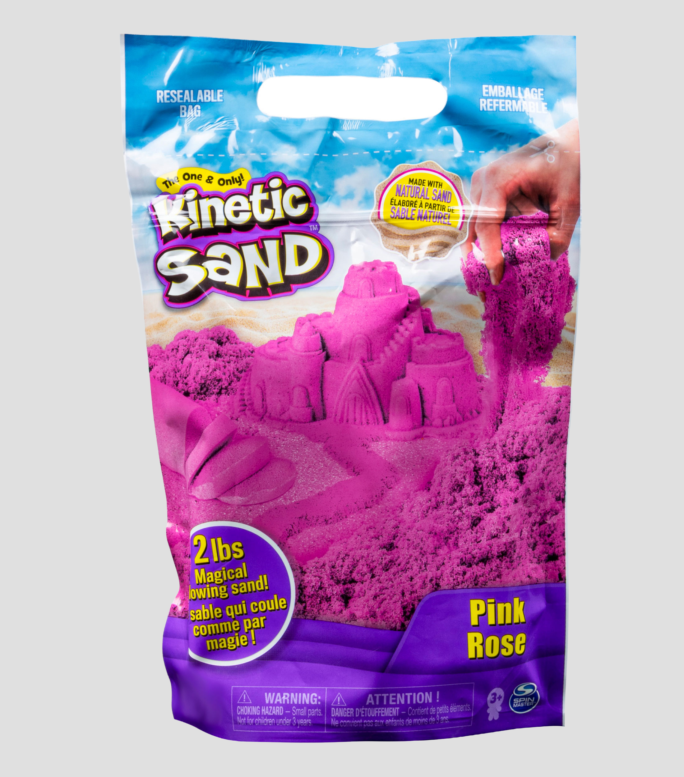 KINETIC SAND BOLSA 1KG ROSA