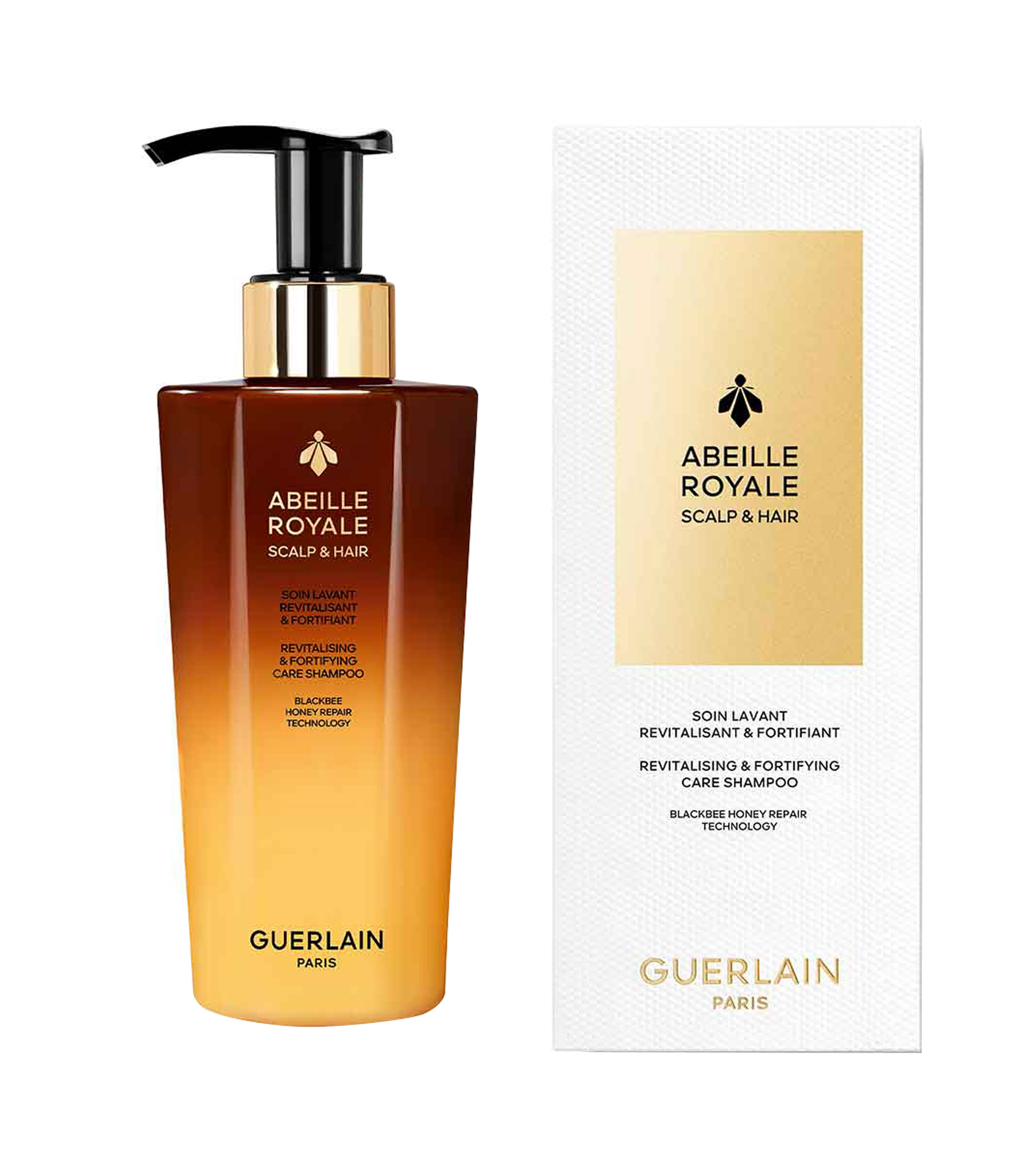 Shampoo Revitalizante y Fortificante Abeille Royalle, 290 ml