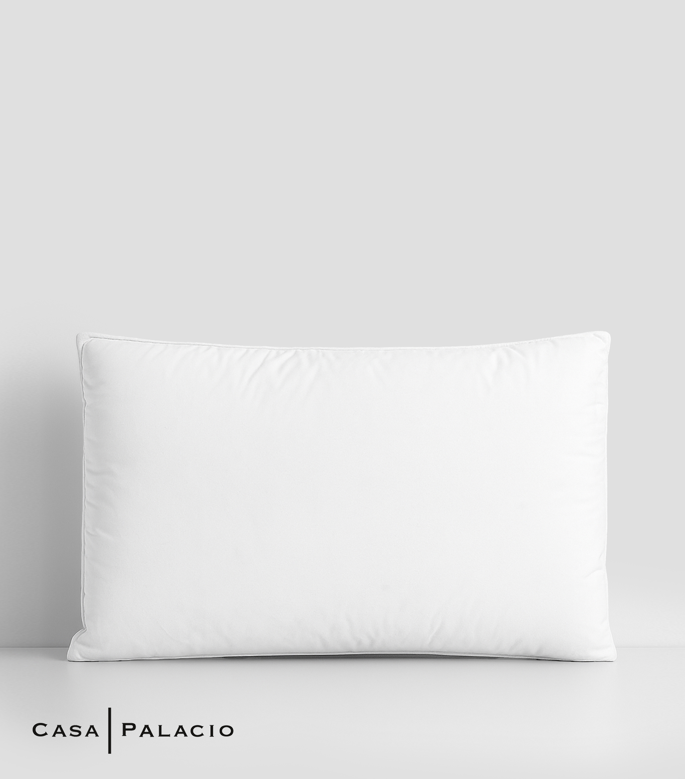 Almohada King size suave Siberia blanca