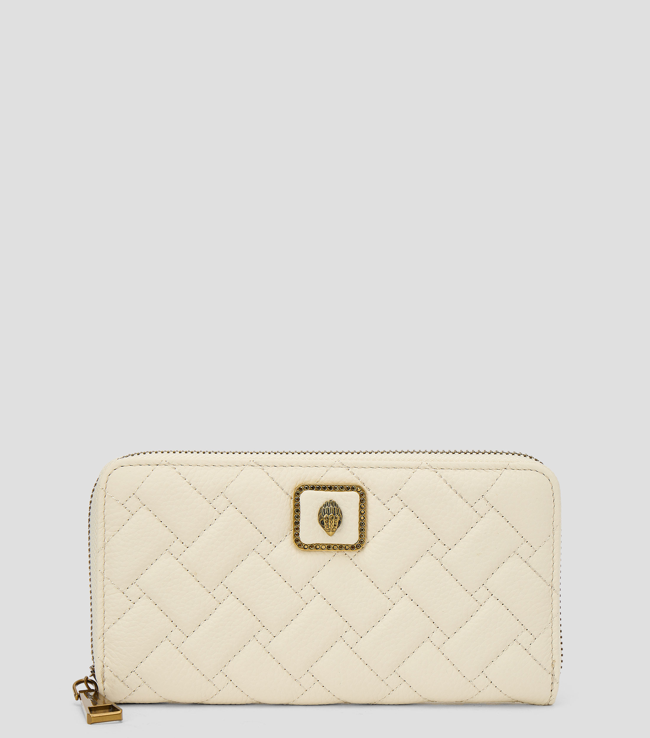 Cartera en piel lisa Mujer