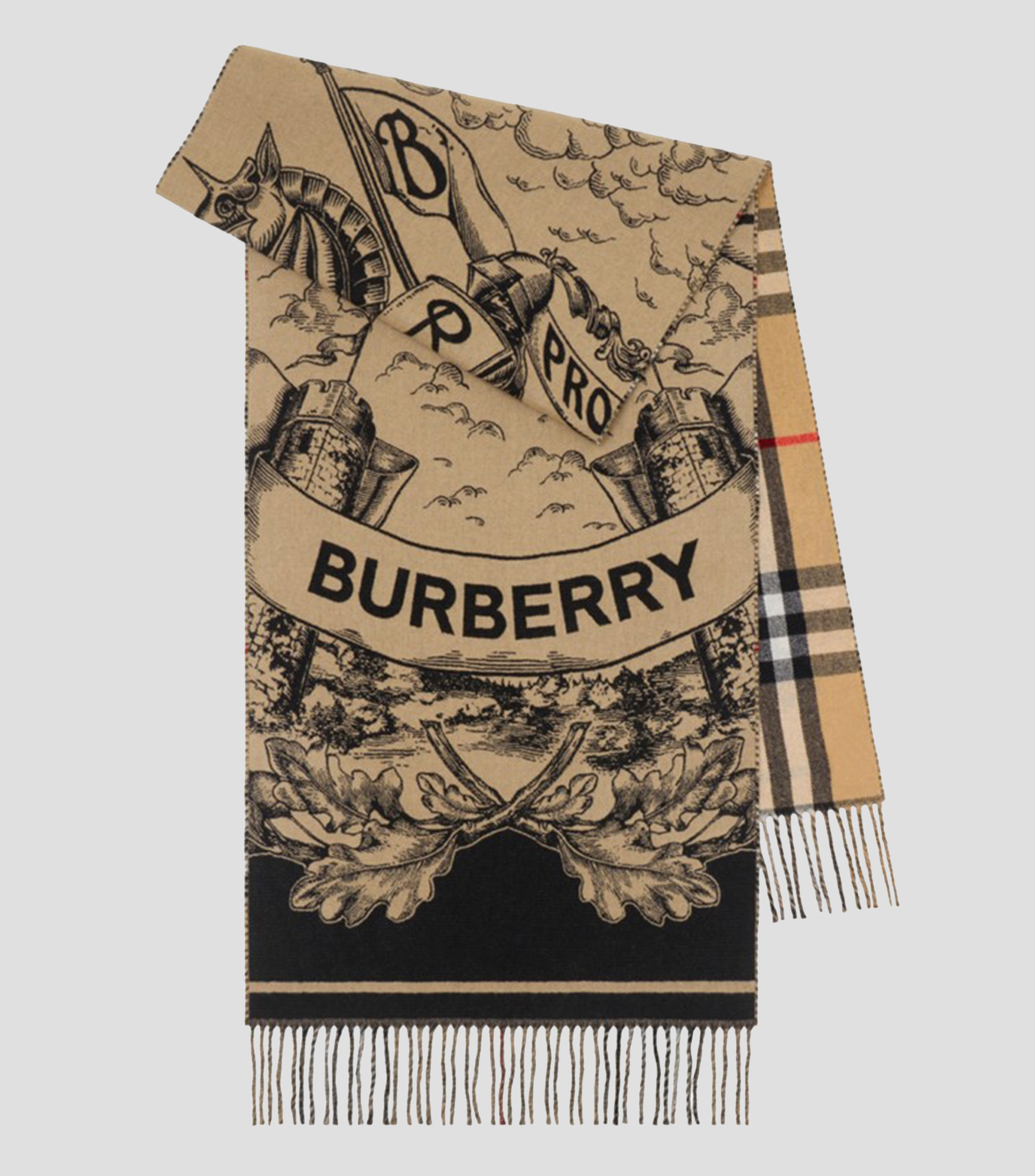 Bufanda reversible con EKD Unisex