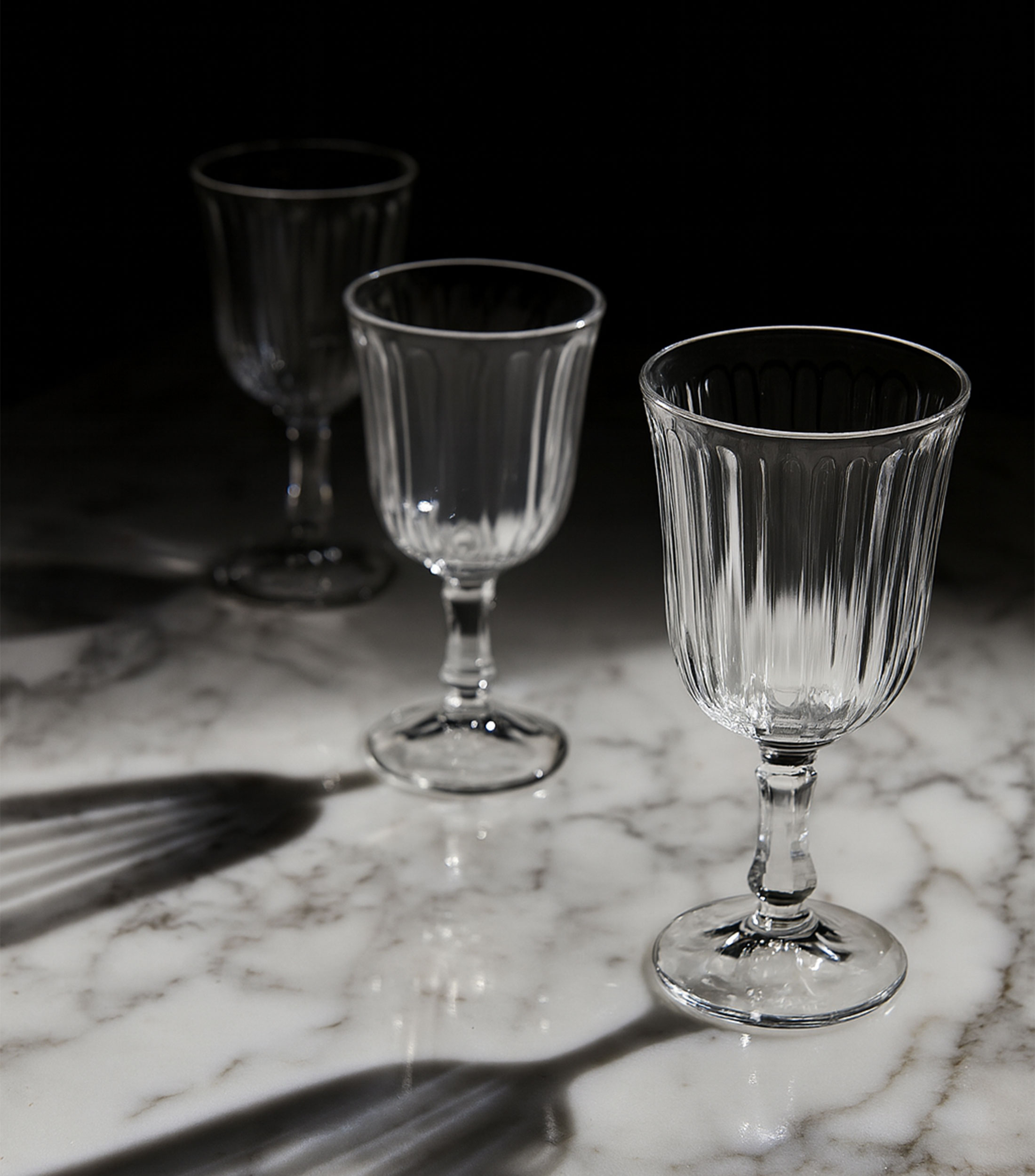 Set 6 copas de vino tinto Jenny en cristal