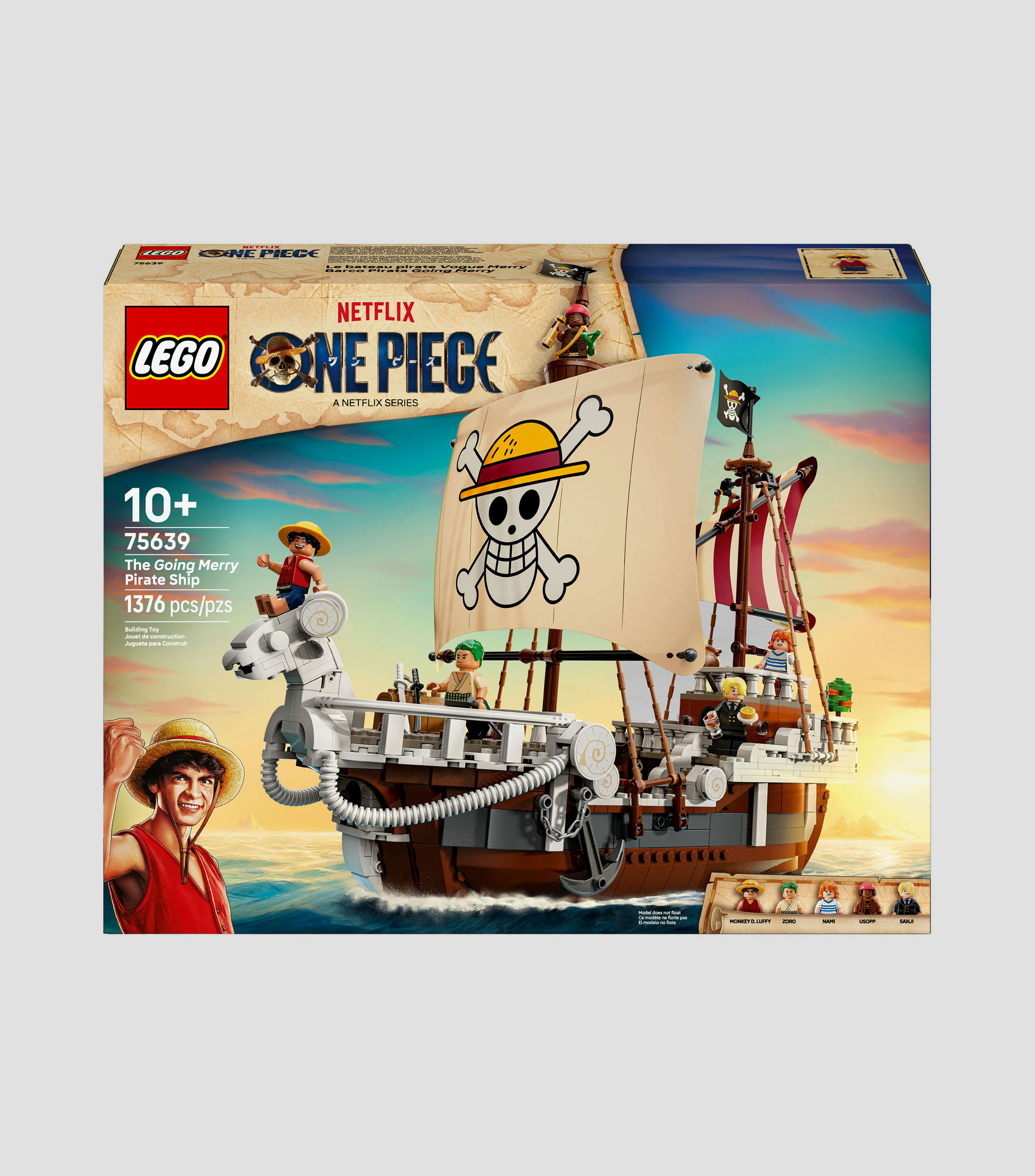 Lego ONE PIECE Barco Pirata Going Merry 75639