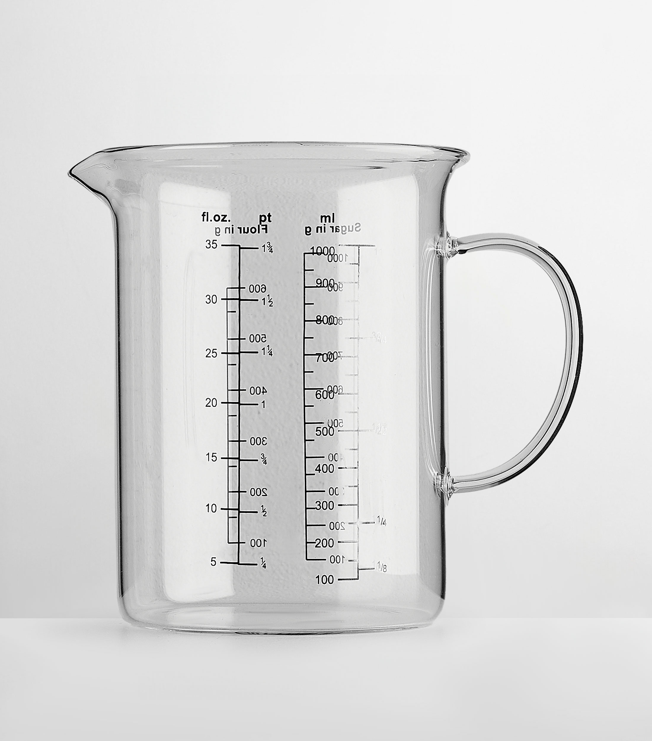 Jarra medidora en cristal, 1 L