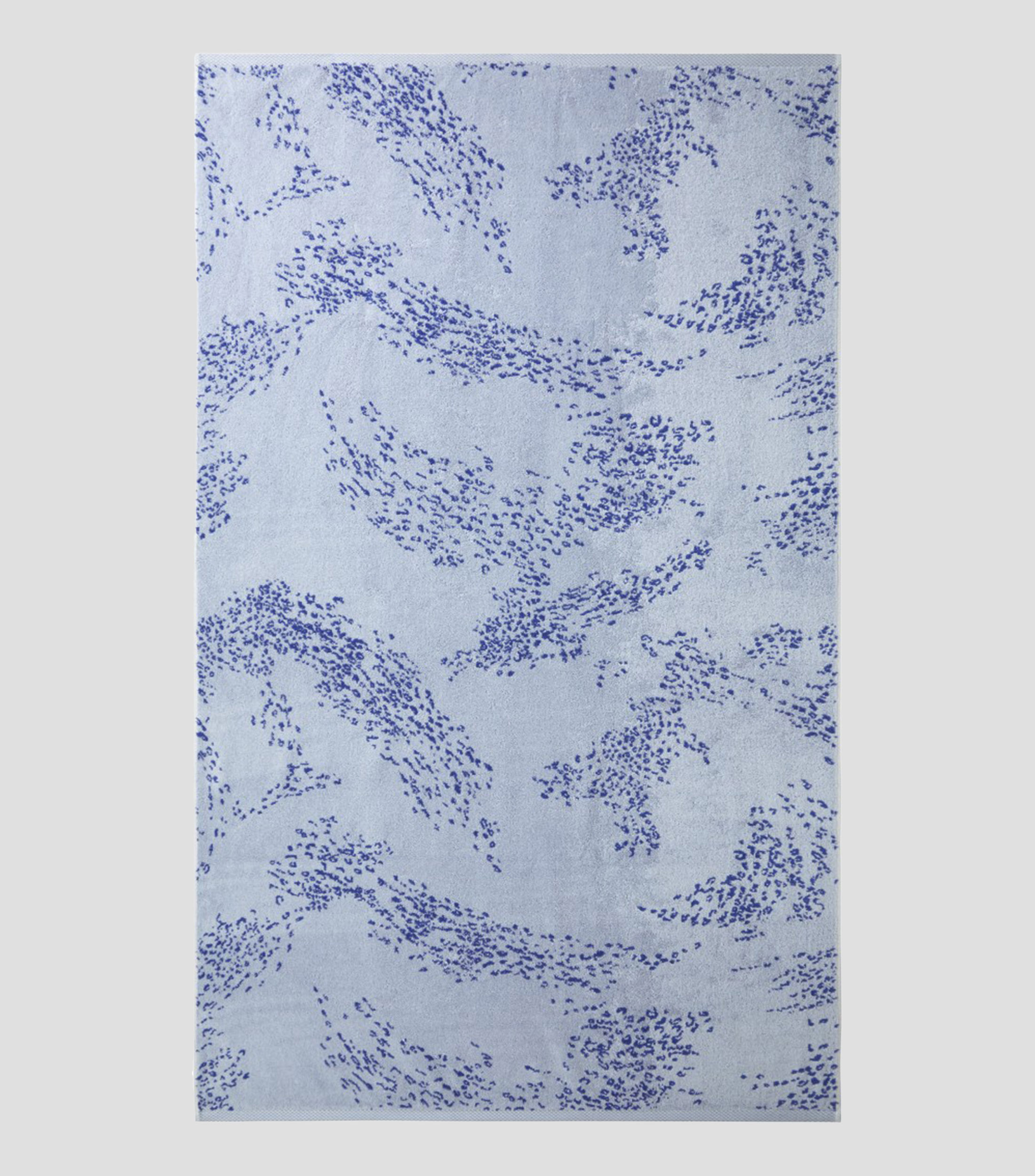 Toalla de medio baño Écumes azul
