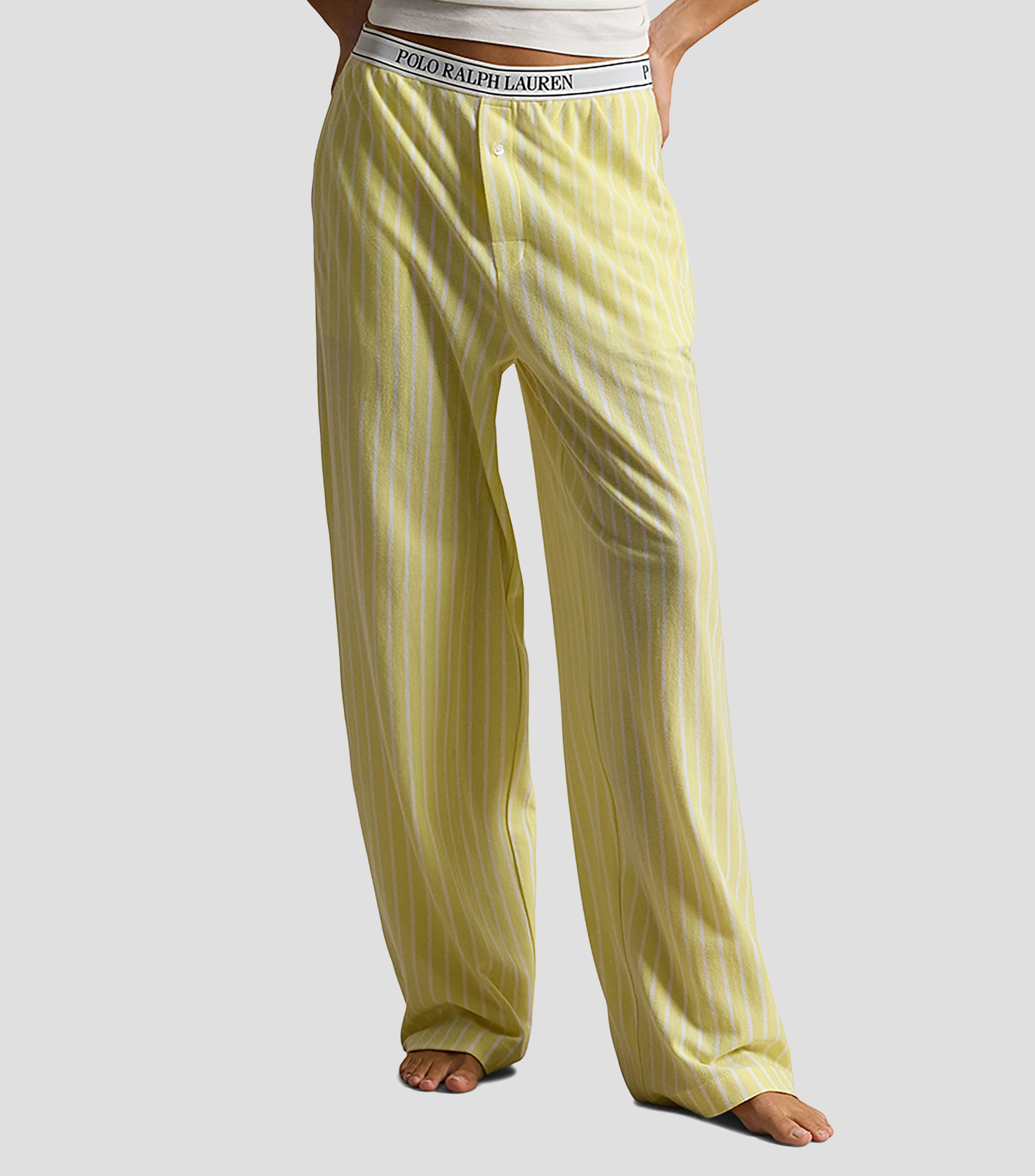 Pantalón pijama con rayas verticales Mujer