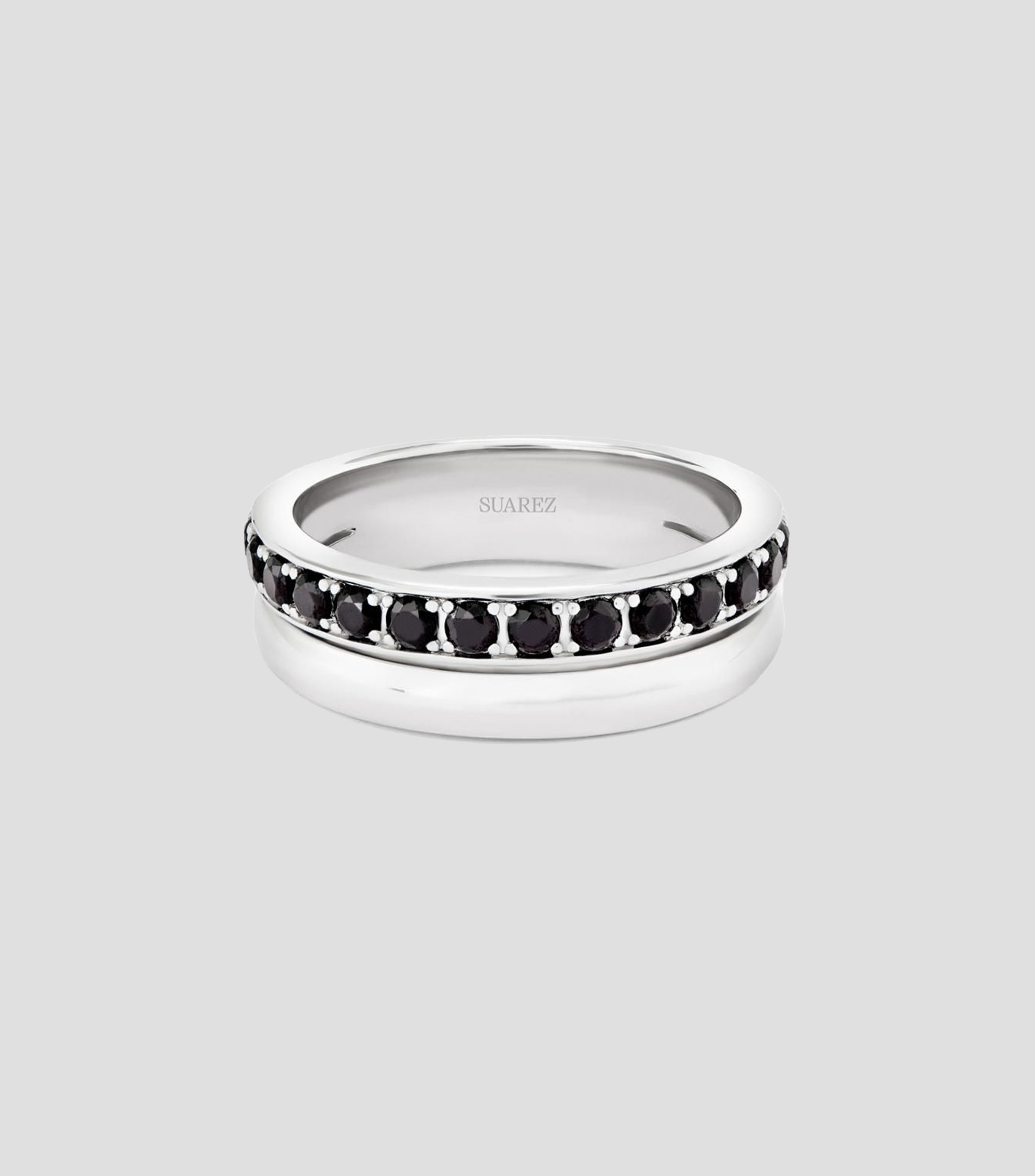 Anillo en Plata 925 con 15 espinelas en talla brillante Mujer