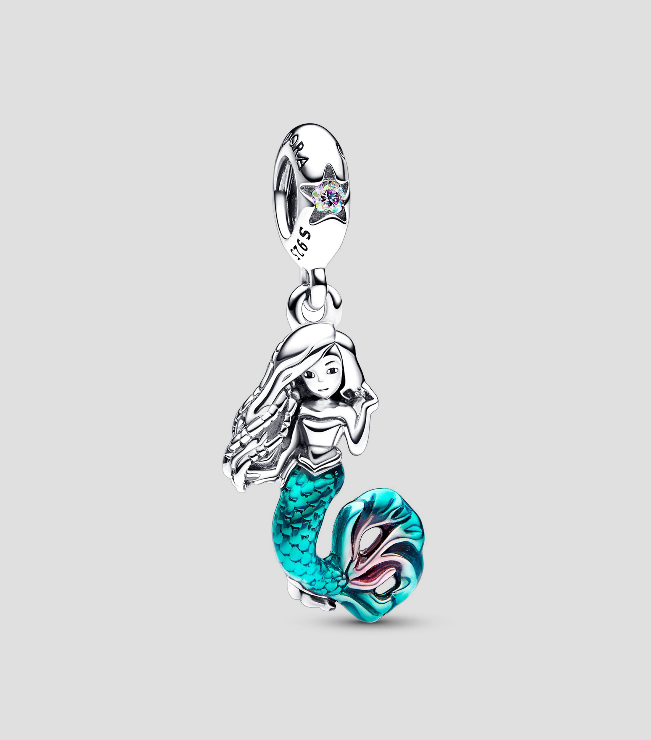 Charm Ariel de La Sirenita de Disney en plata Pandora Moments Mujer
