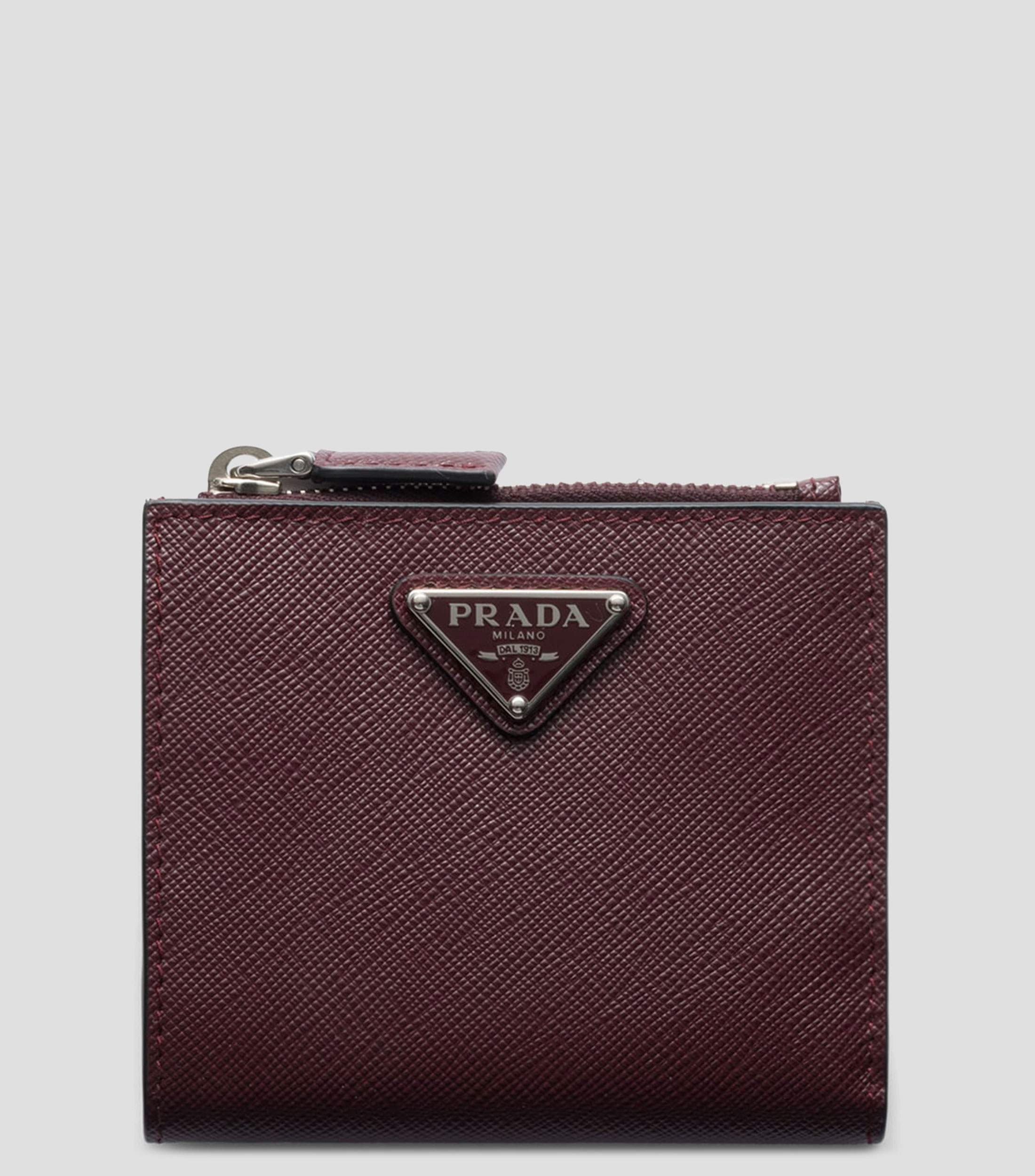 Cartera pequeña en piel Saffiano fantasía Hombre
