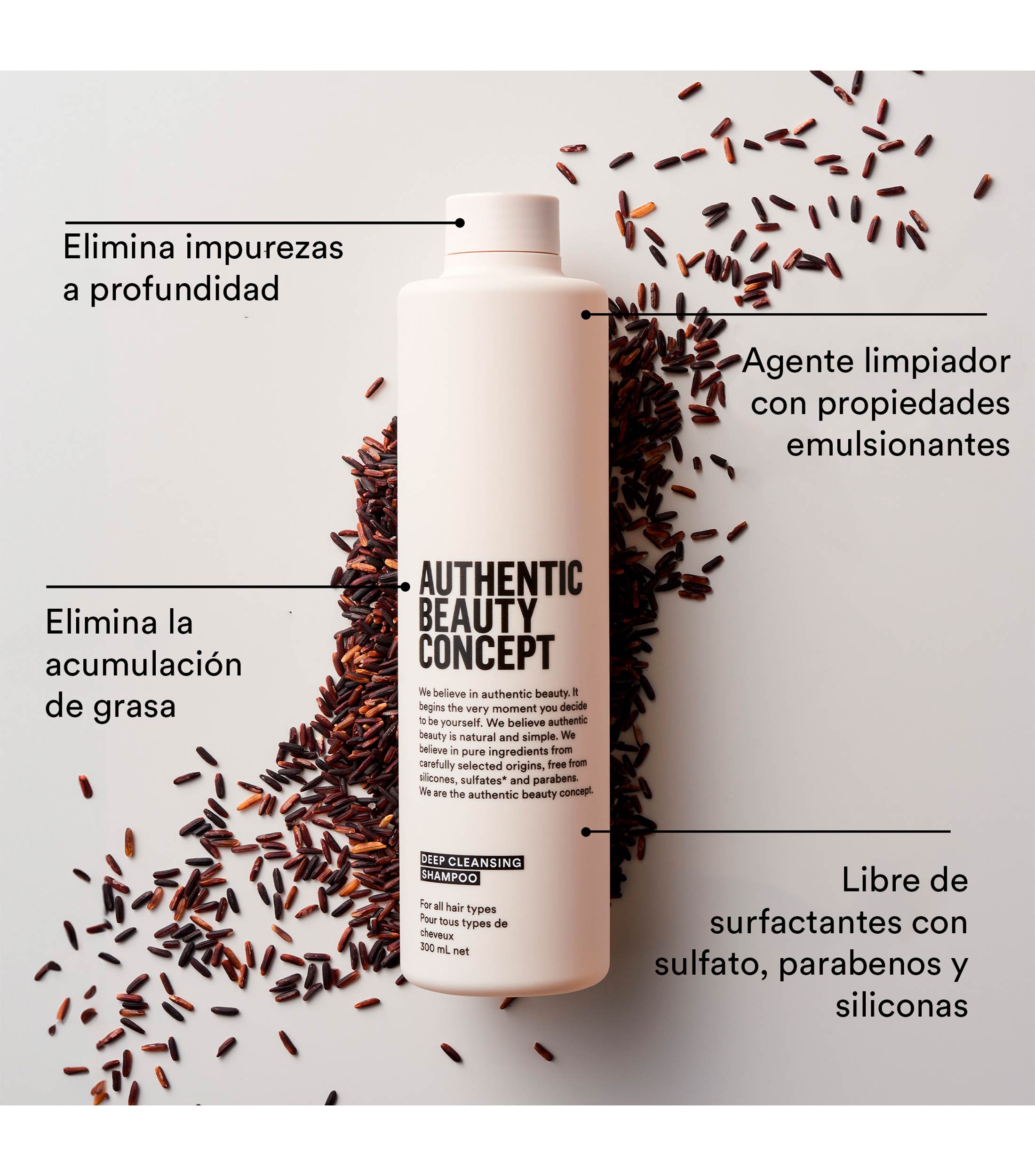 Deep Cleansing Shampoo, 300 ml