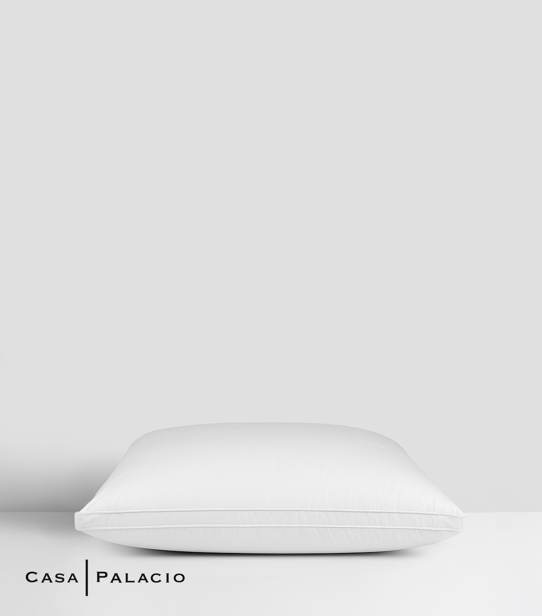 Almohada Estándar firme Fuelle blanca