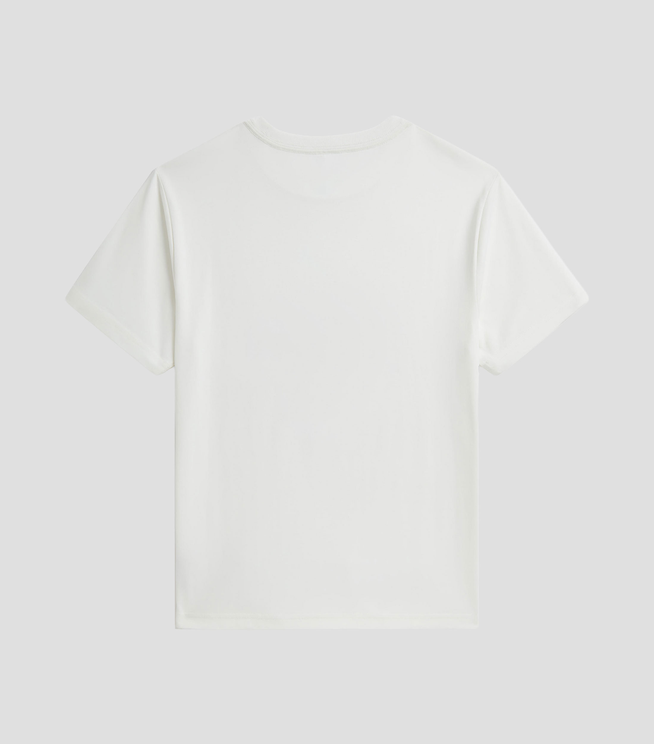 Playera de cuello redondo con manga corta estampada Niño